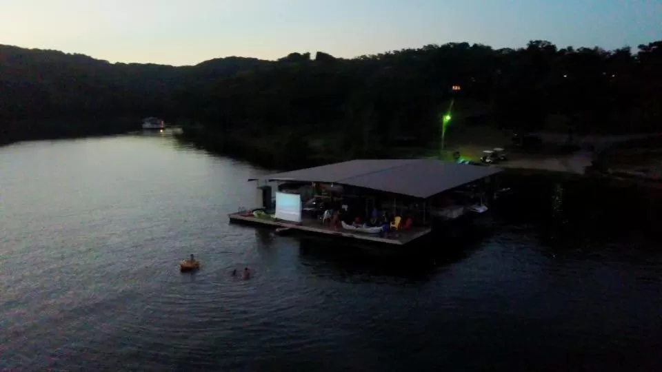 People in Calm Waters Resort