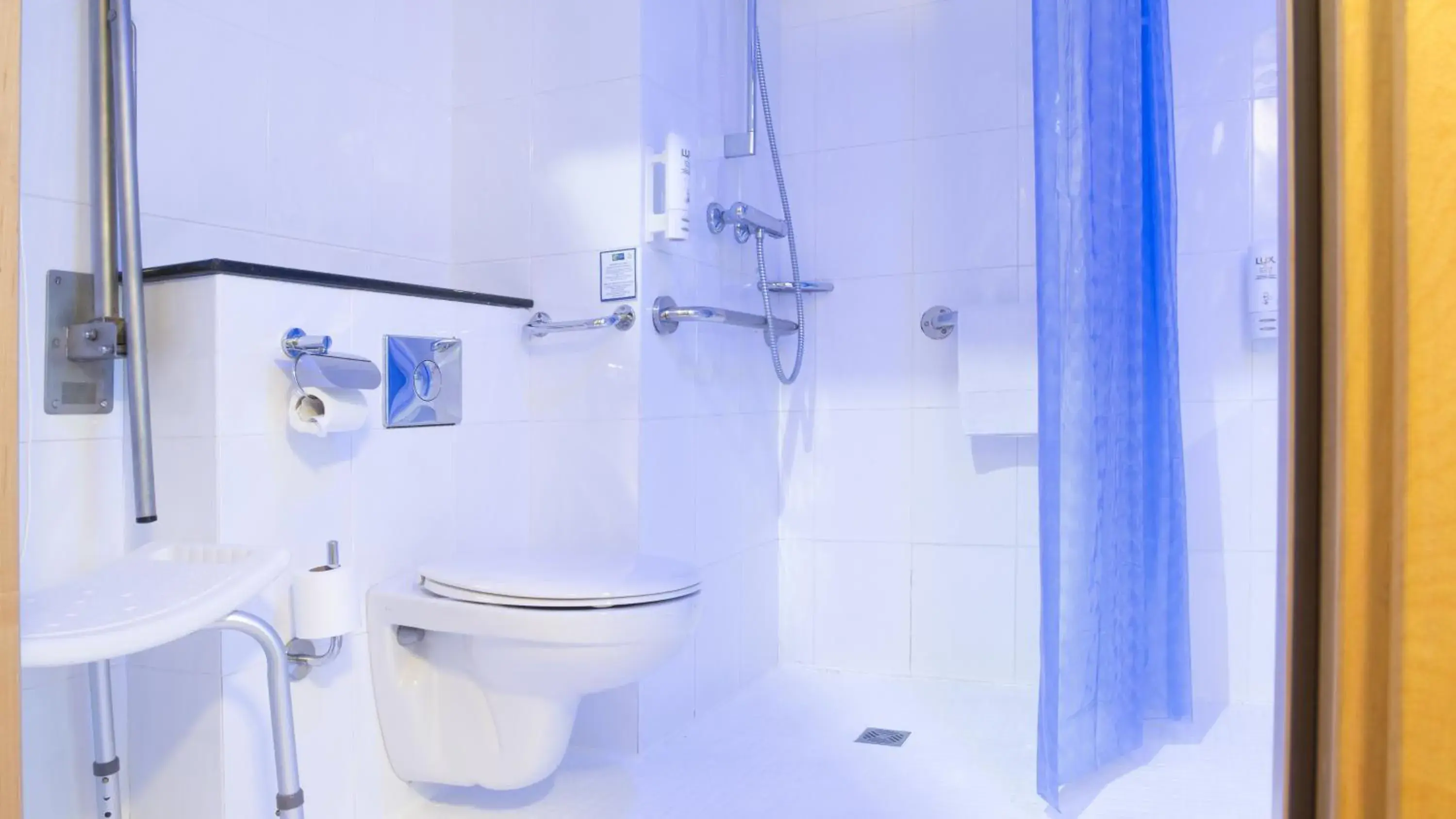 Facility for disabled guests, Bathroom in Holiday Inn Express Madrid-Getafe