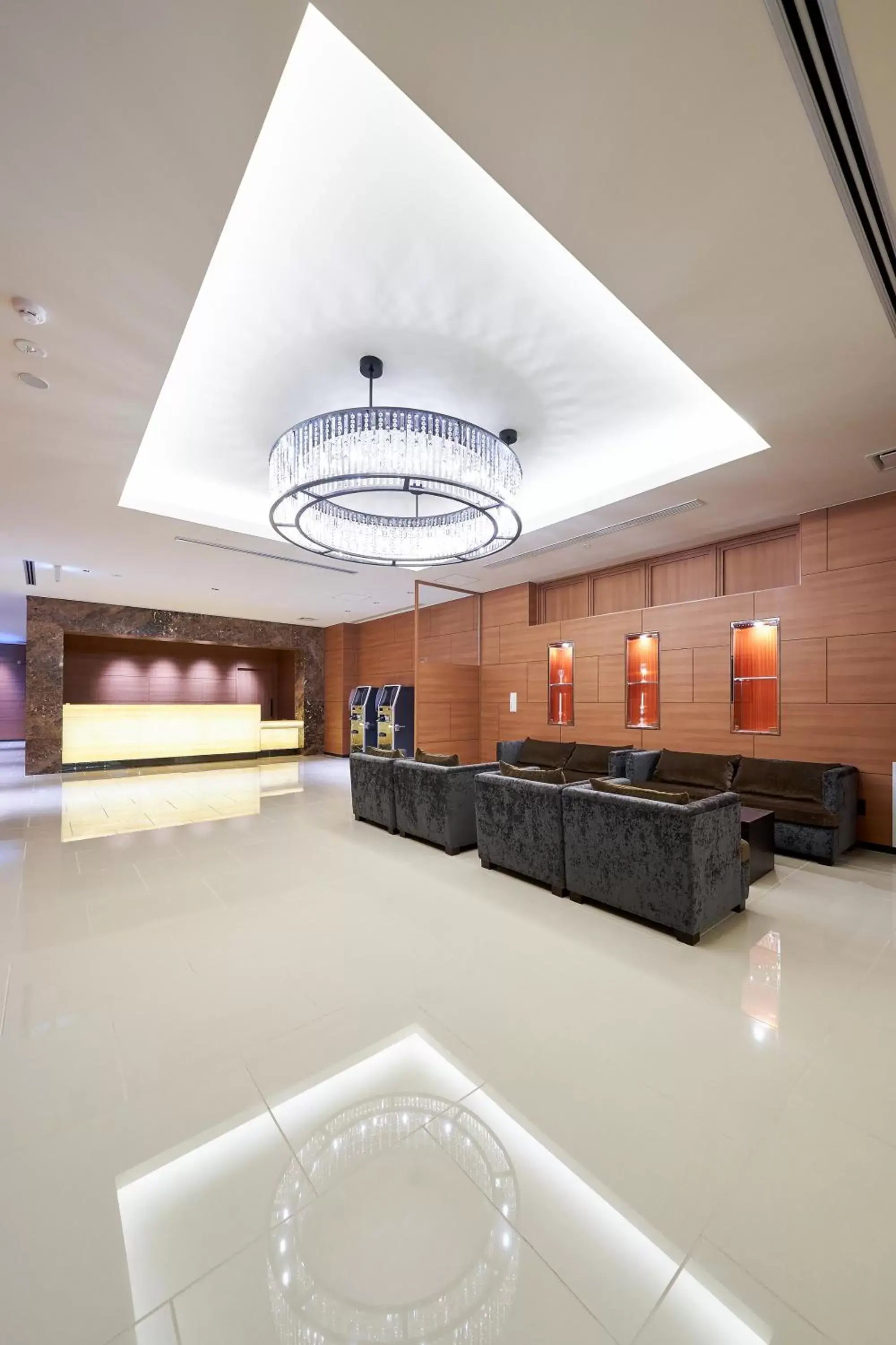 Lobby or reception in Welina Hotel Premier Shinsaibashi Lobby or reception in Welina Hotel Premier Shinsaibashi