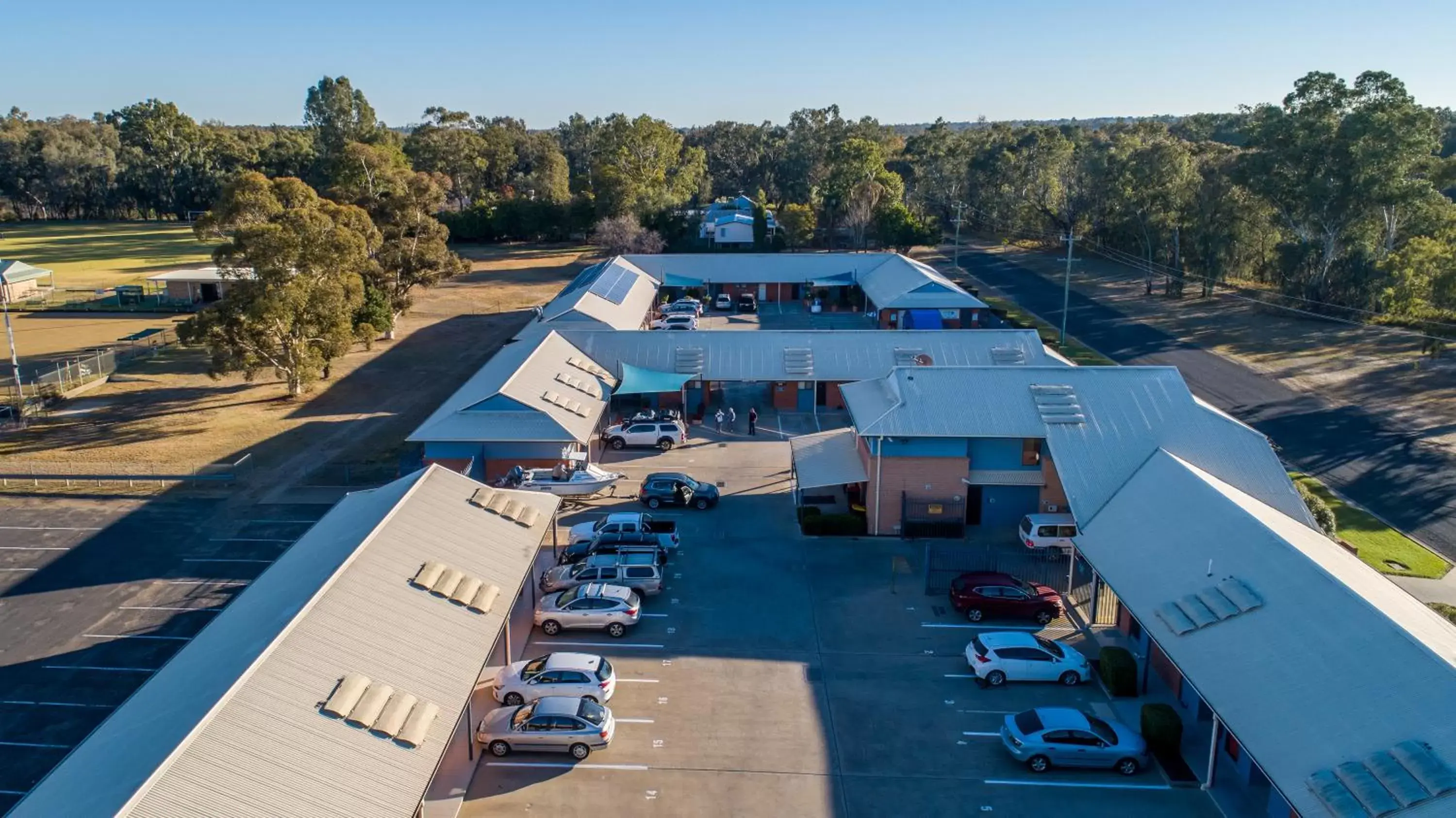 Bird's-eye View in Albert Motel