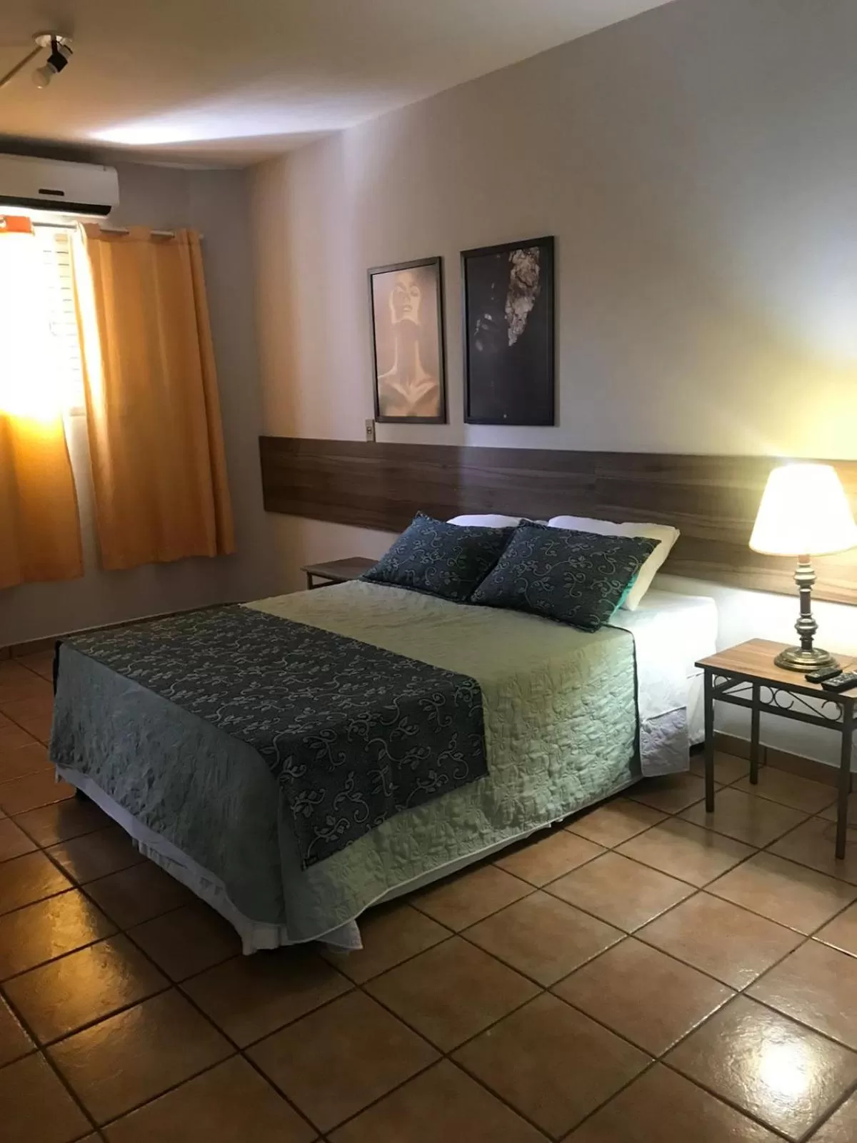Bed in Hotel Alfa de Bauru Ltda