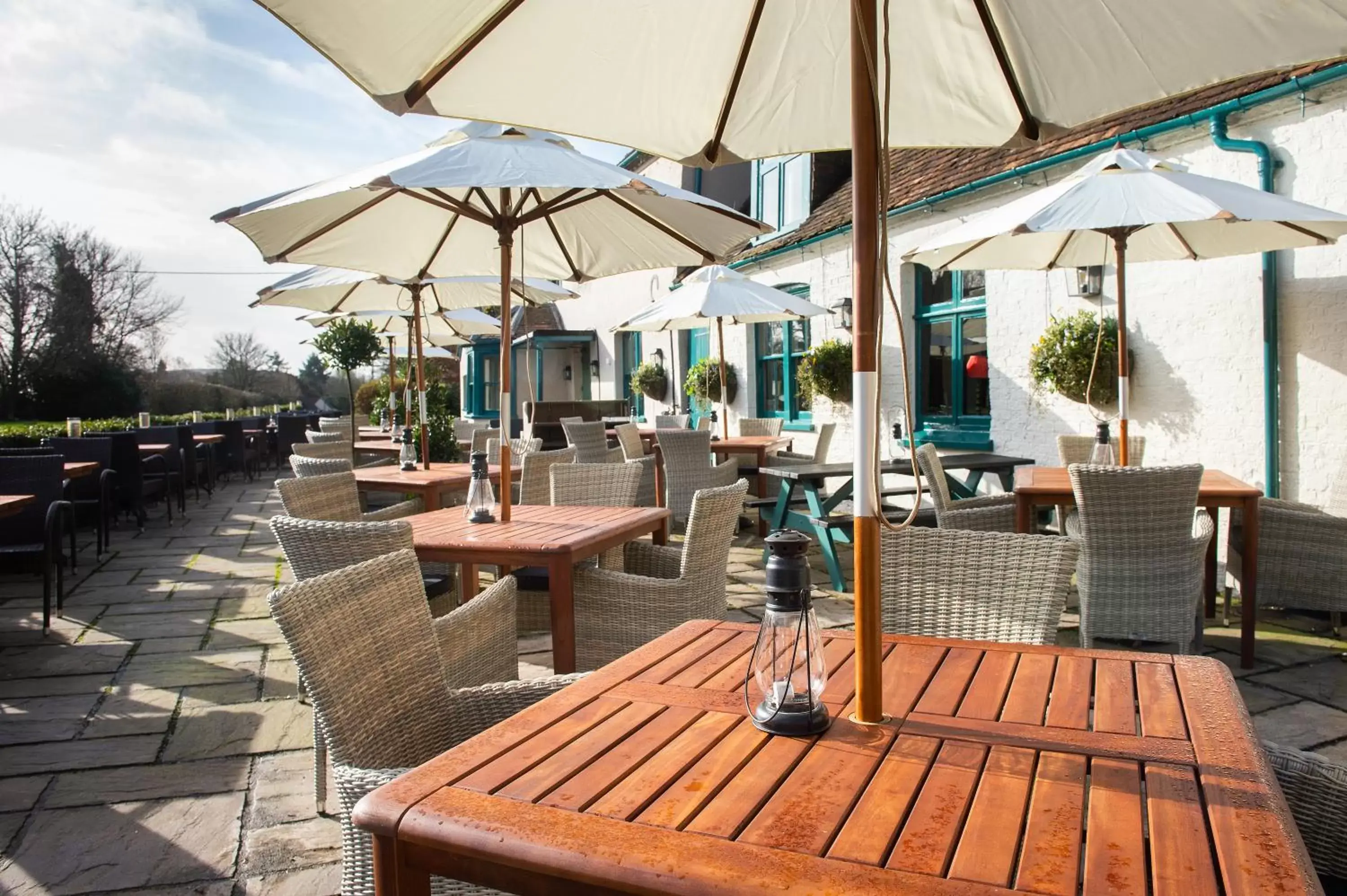 Balcony/Terrace, Restaurant/Places to Eat in The Carnarvon Arms