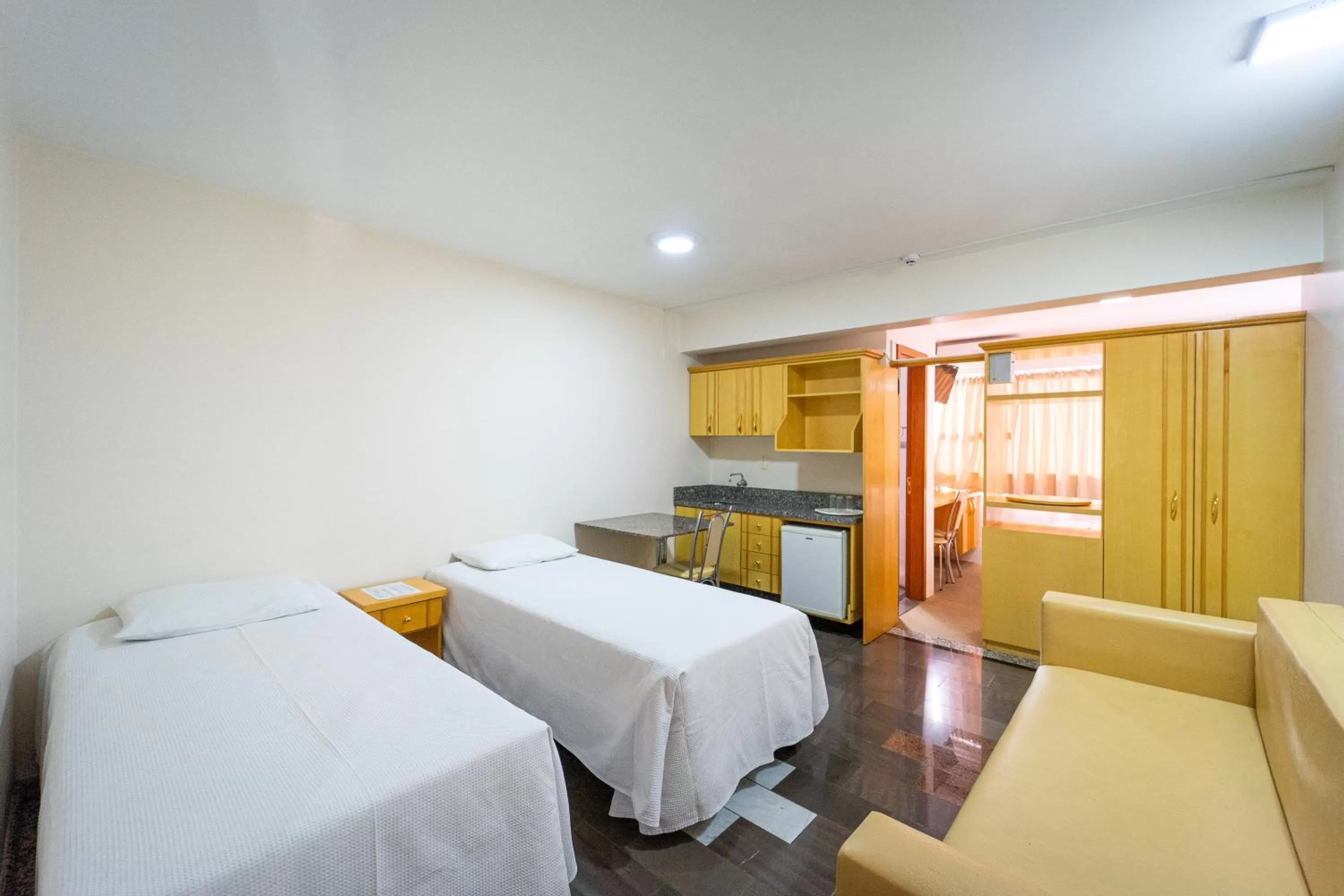 Bed in Condall Palace Hotel