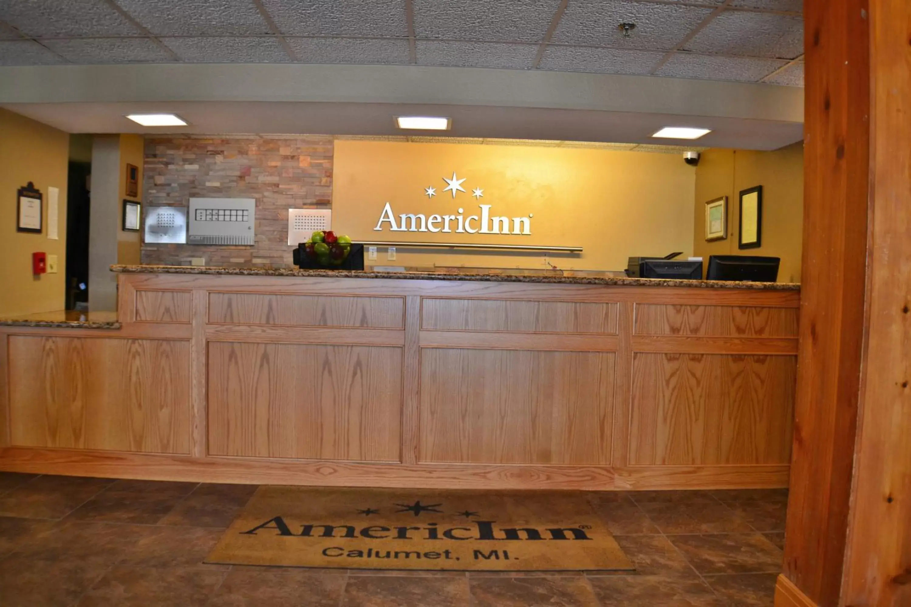 Lobby or reception, Lobby/Reception in AmericInn by Wyndham Calumet