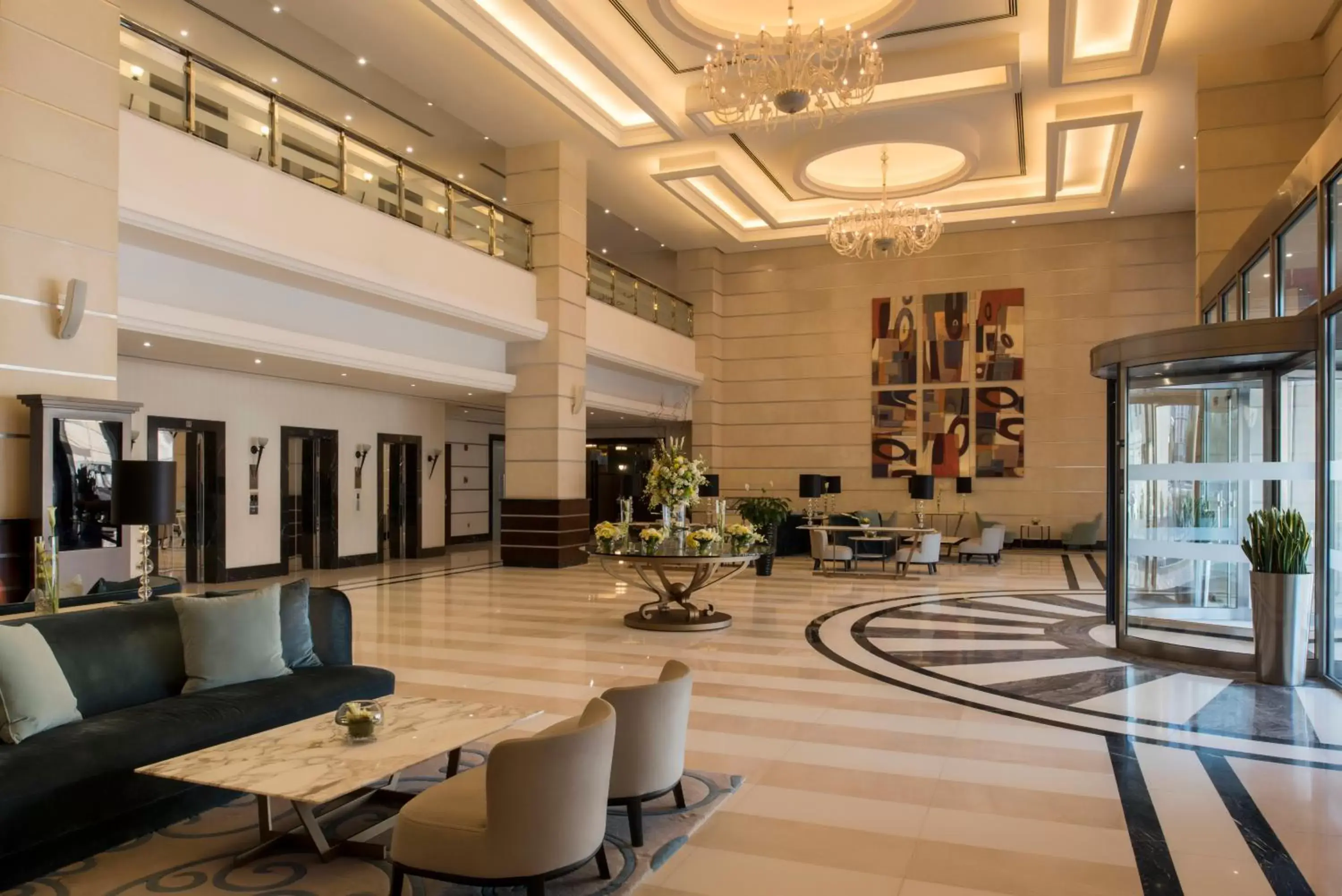 Lobby or reception in Concorde Hotel Doha