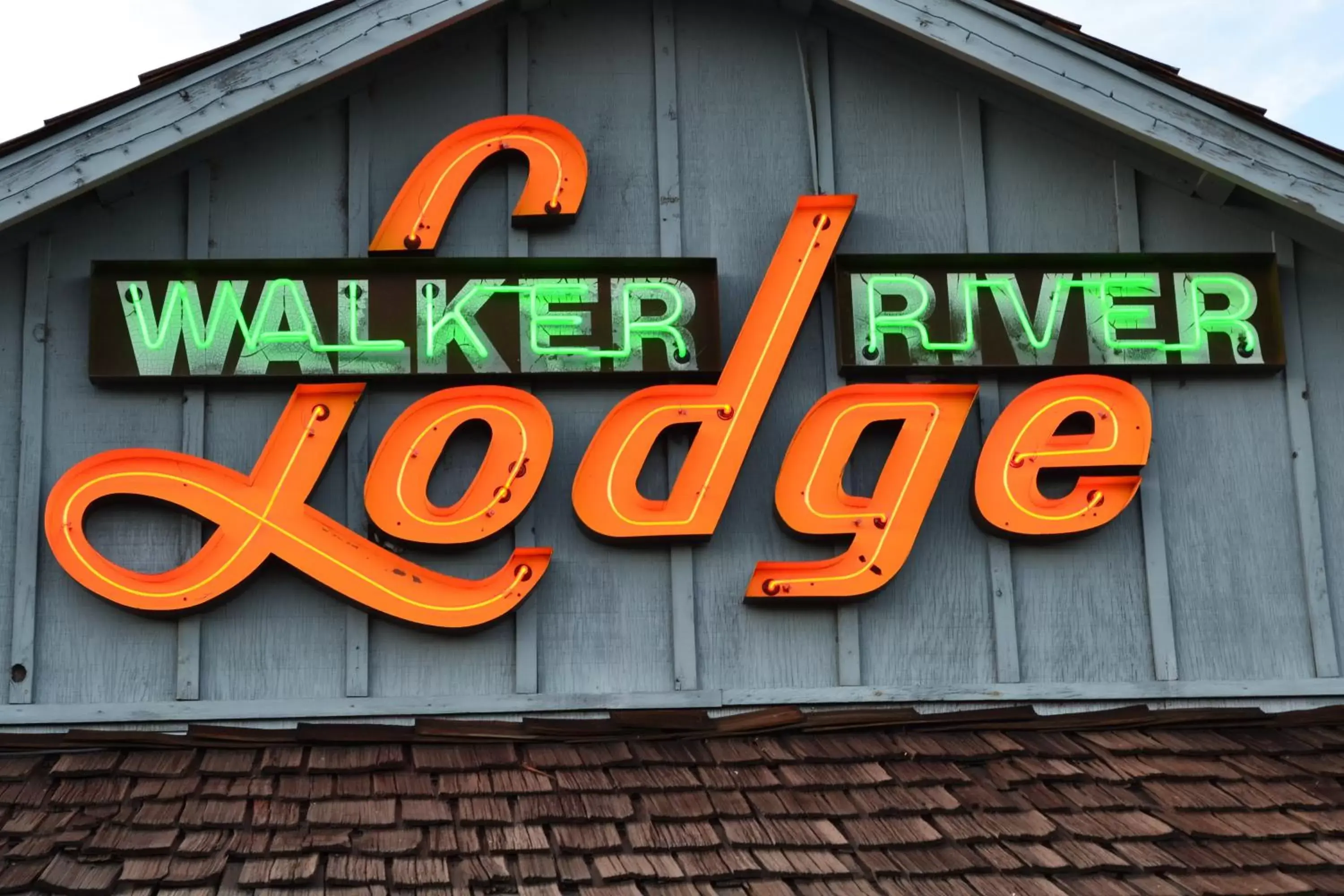 Facade/entrance, Property Logo/Sign in Walker River Lodge