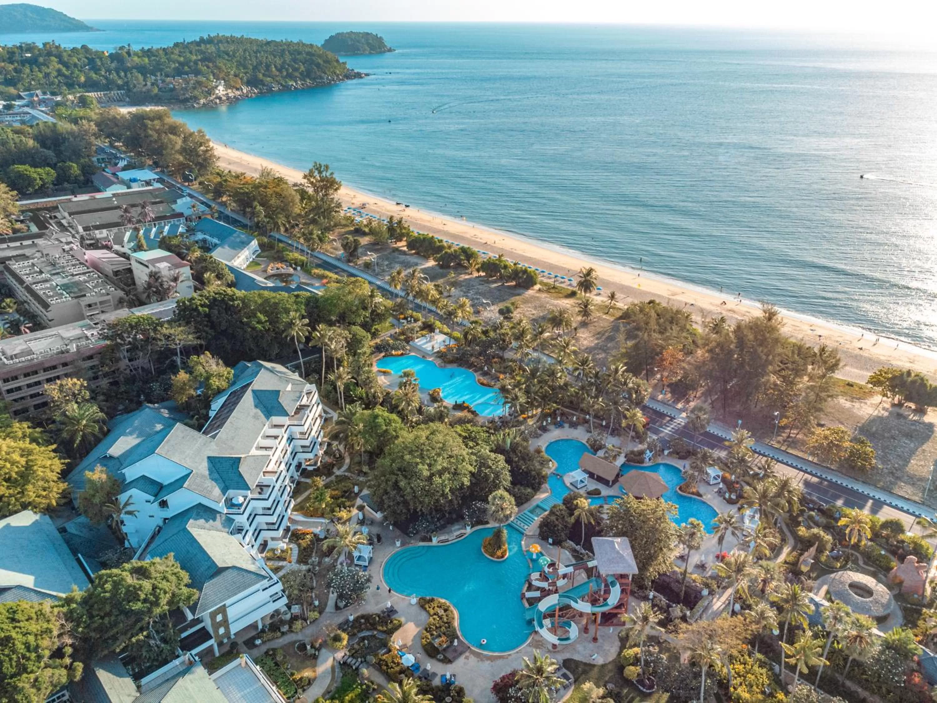 Bird's eye view in Thavorn Palm Beach Resort Phuket