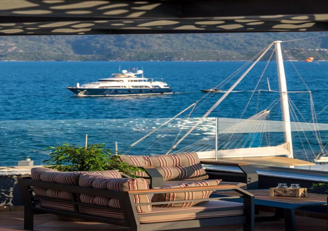 Balcony/Terrace in Sunset Hotel Marmaris