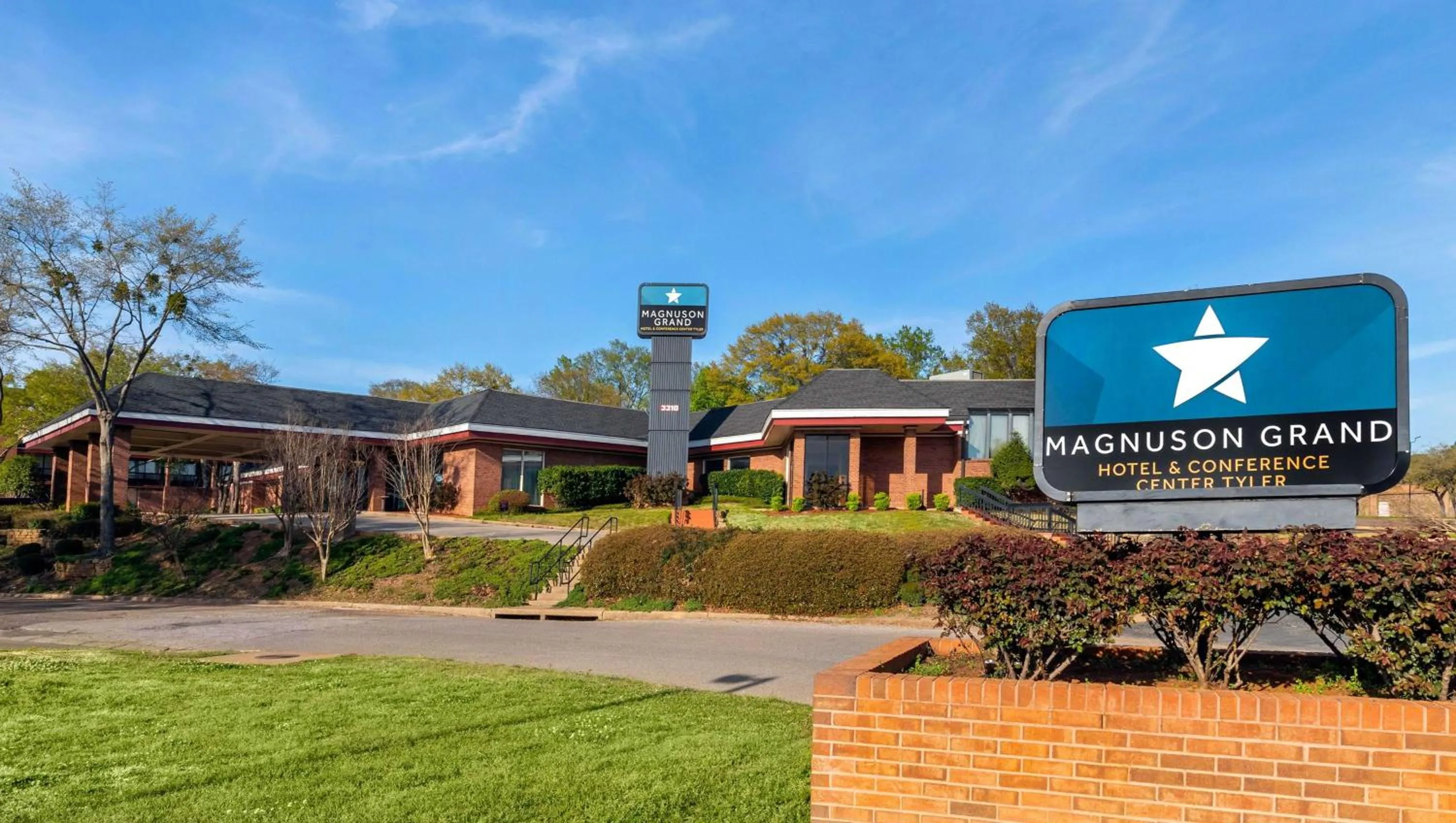 Property building in Magnuson Grand Hotel and Conference Center Tyler