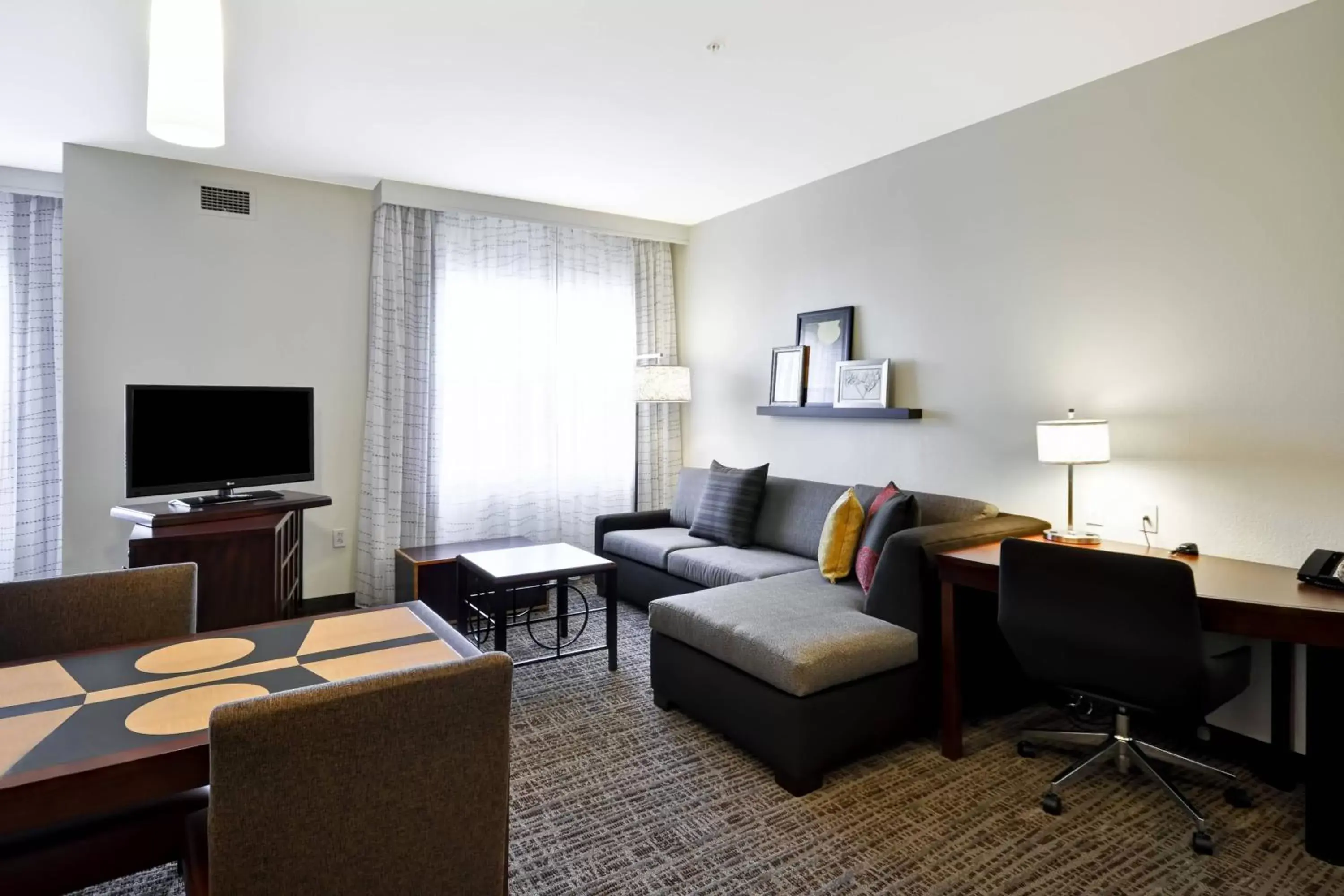 Living room, Seating Area in Residence Inn by Marriott Gulfport-Biloxi Airport