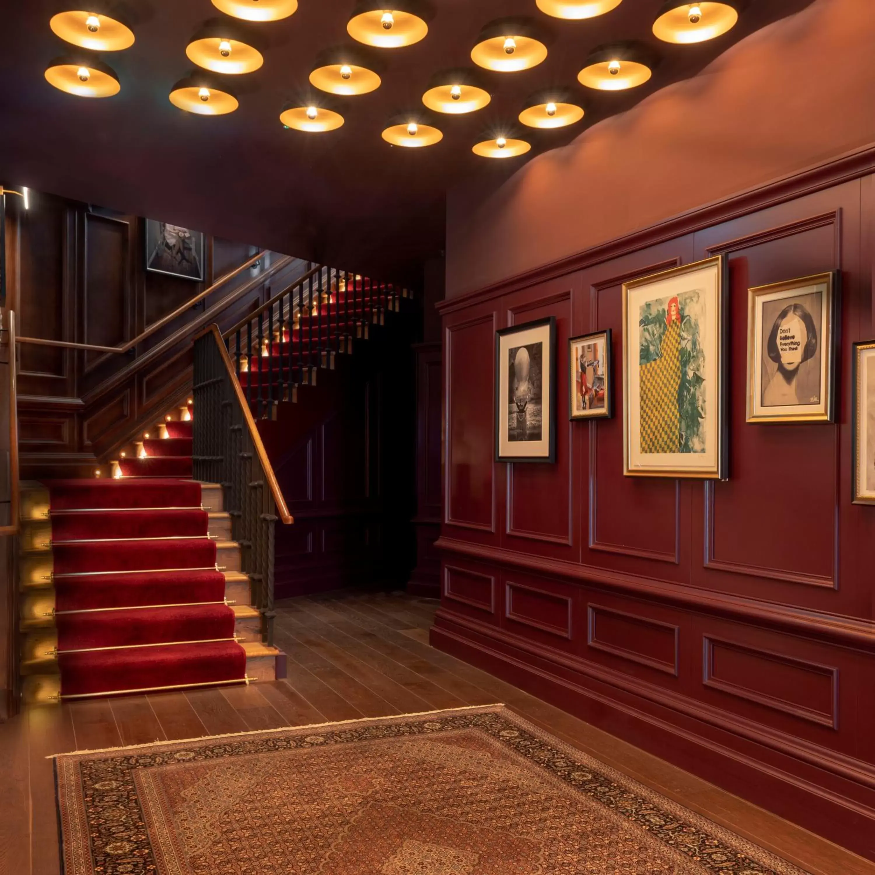 Decorative detail, Lobby/Reception in Virgin Hotels Edinburgh