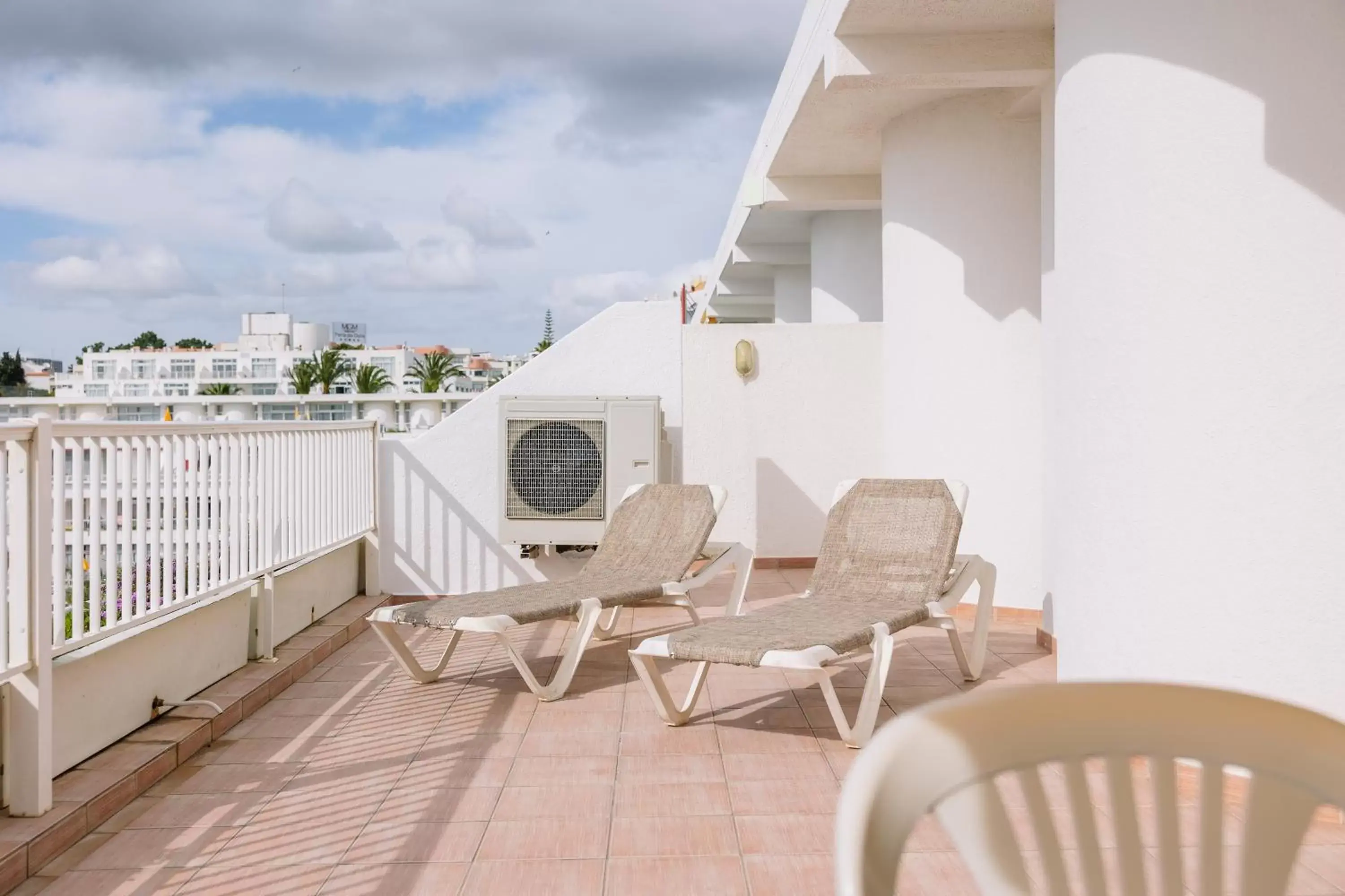 Balcony/Terrace in Muthu Clube Praia da Oura