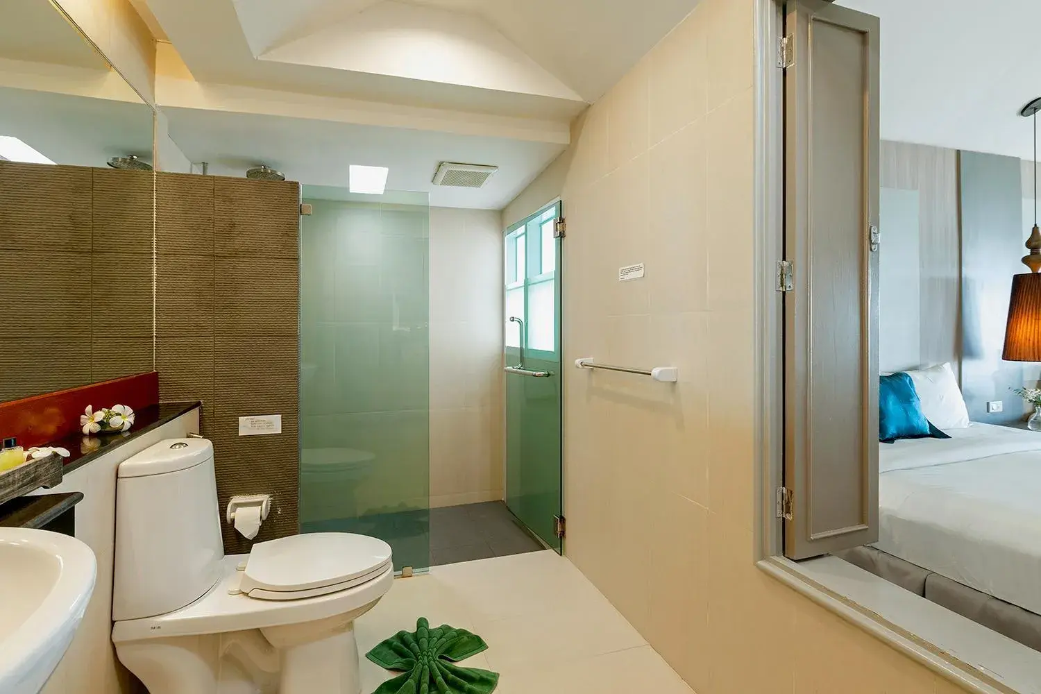 Bathroom in Nakara Long Beach Resort - SHA Extra Plus