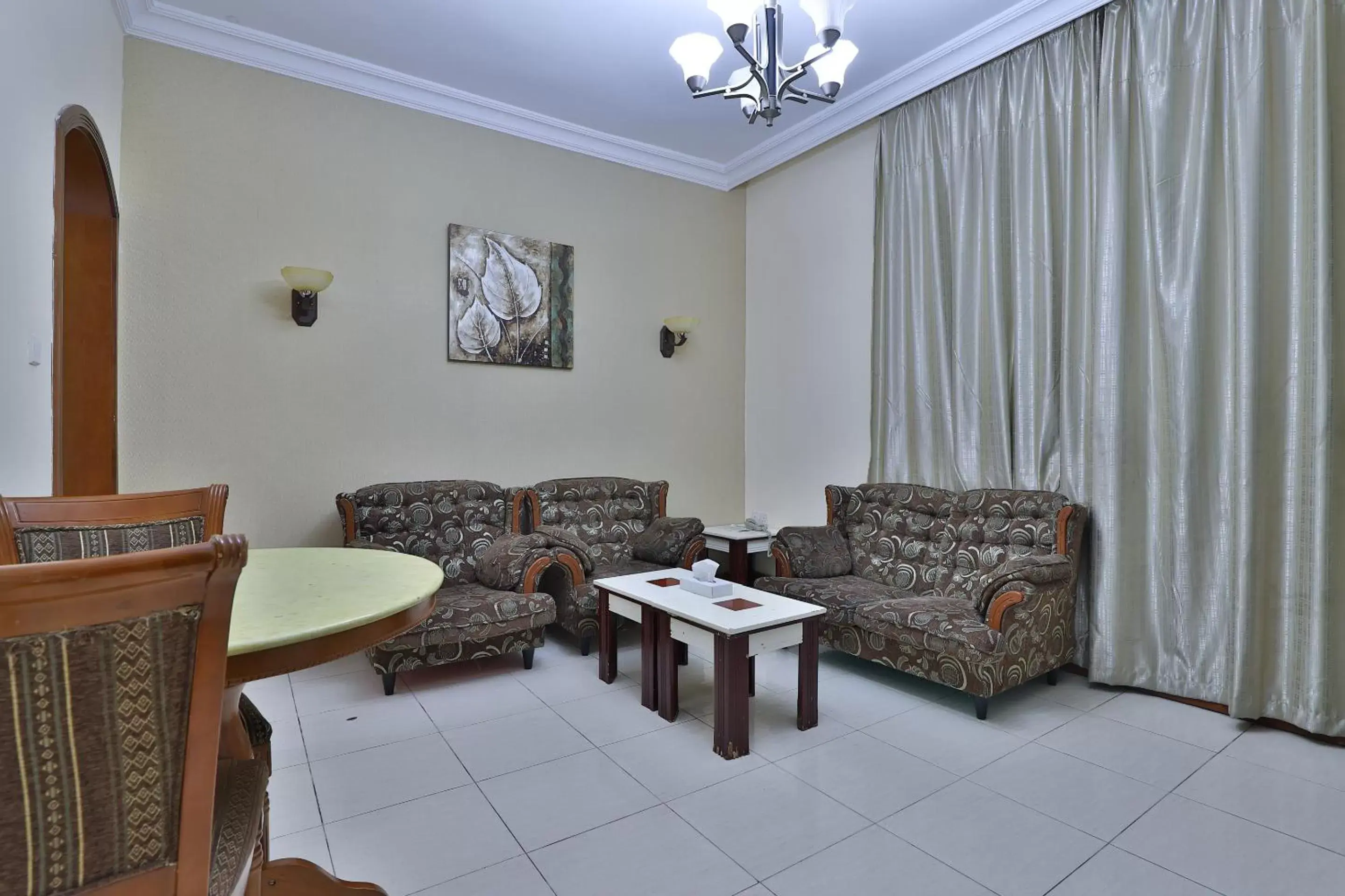 Living room, Seating Area in Moon Valley Hotel Apartment - Bur Dubai, Burjuman