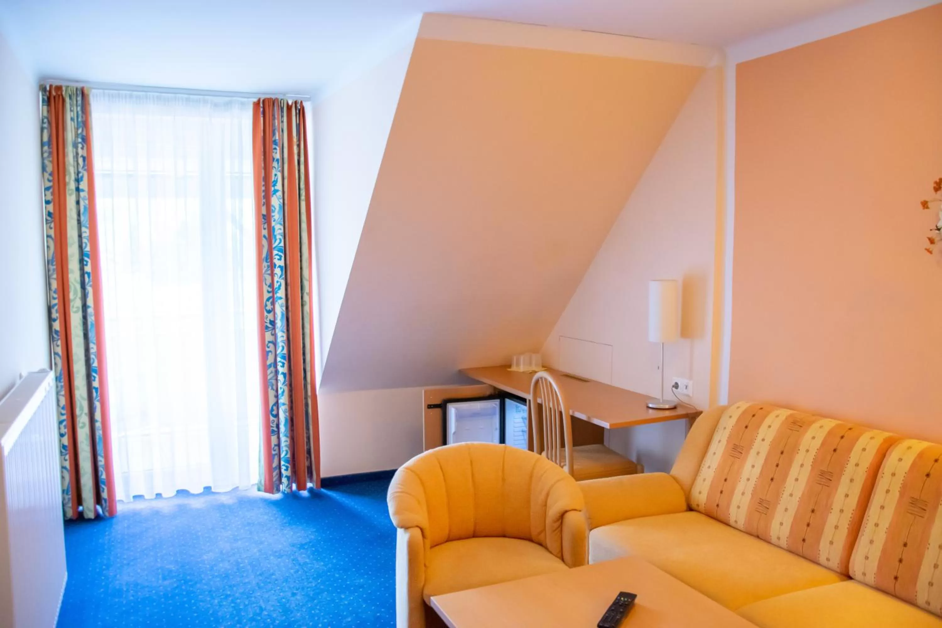 Seating area in Strandhotel Burgstaller