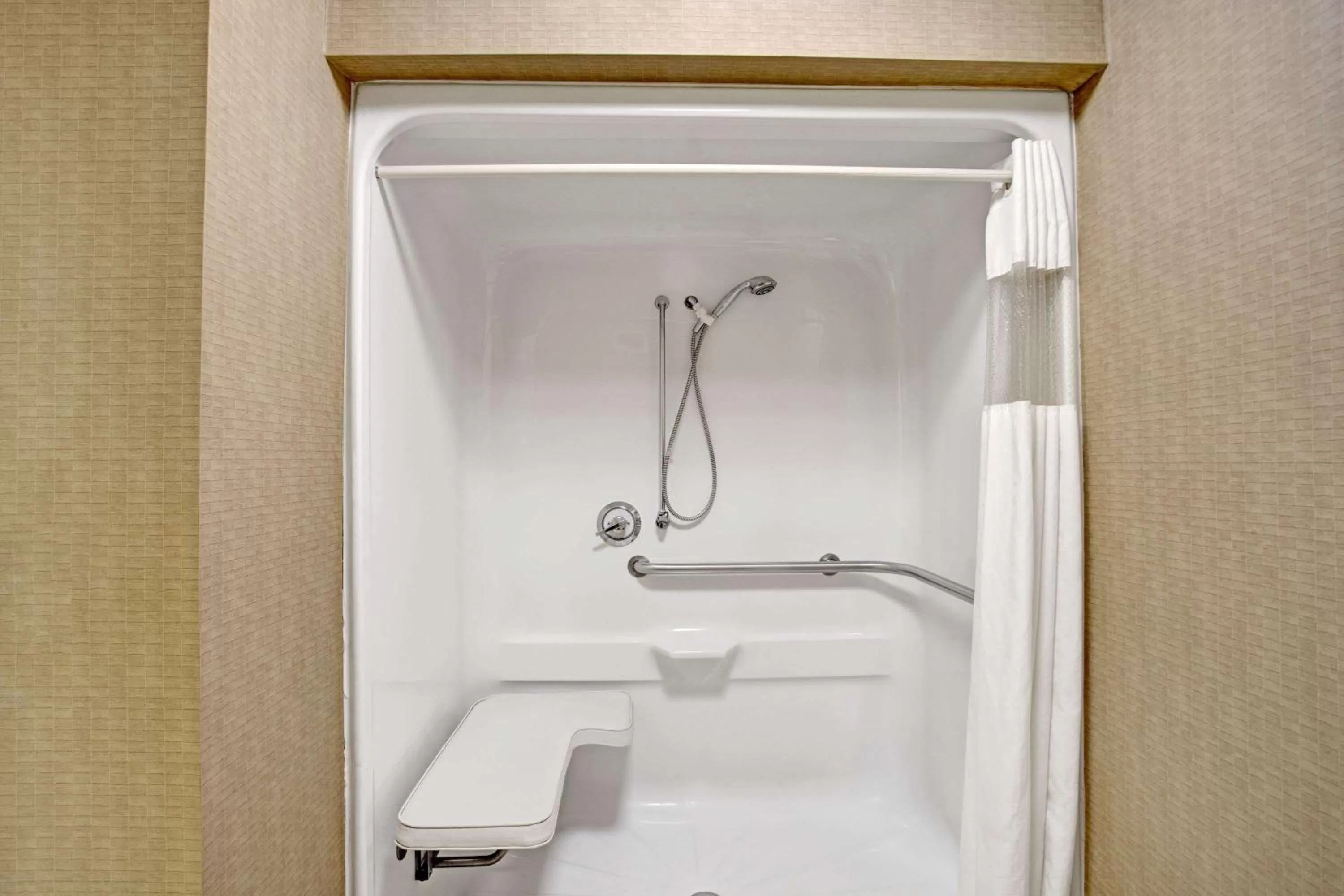 Shower in Super 8 by Wyndham Knoxville East