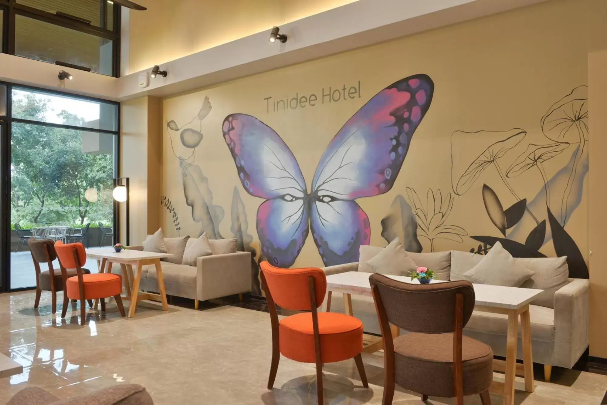 Lobby or reception in Tinidee Hotel Bangkok Golf Club Lobby or reception in Tinidee Hotel Bangkok Golf Club