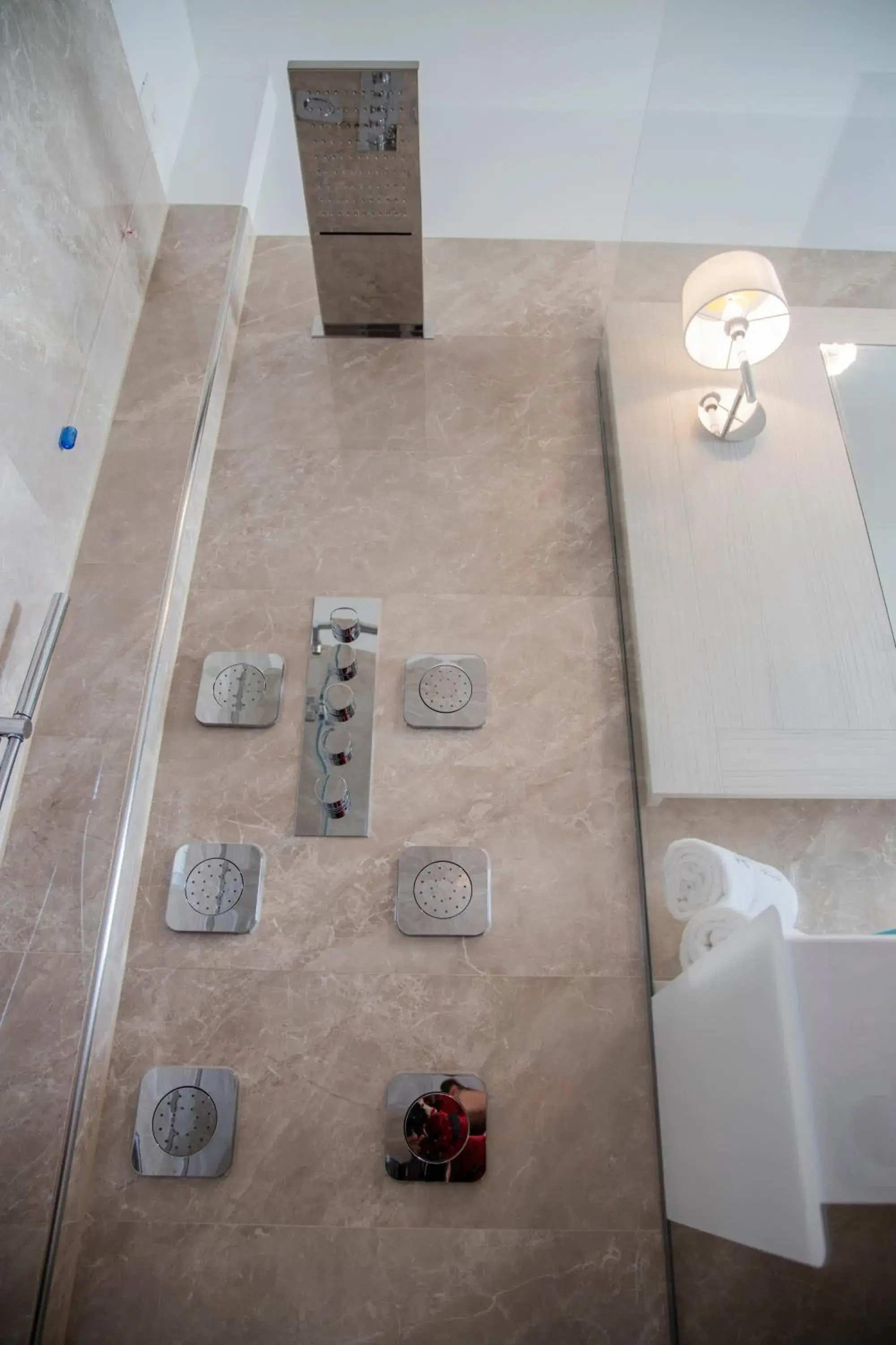 Shower, Bathroom in Hotel Adriatico