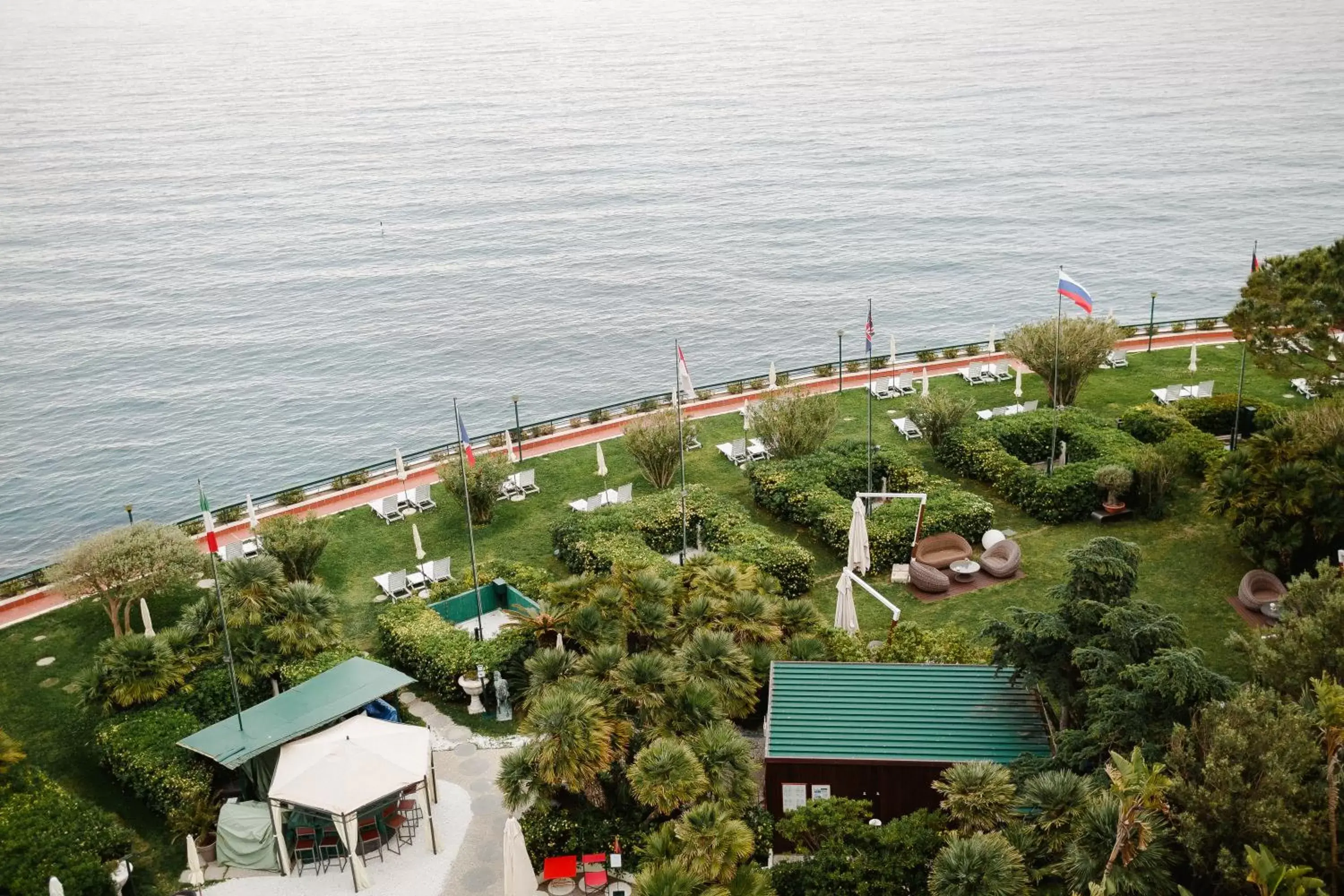 Garden view, Bird's-eye View in Grand Hotel Del Mare Resort & Spa