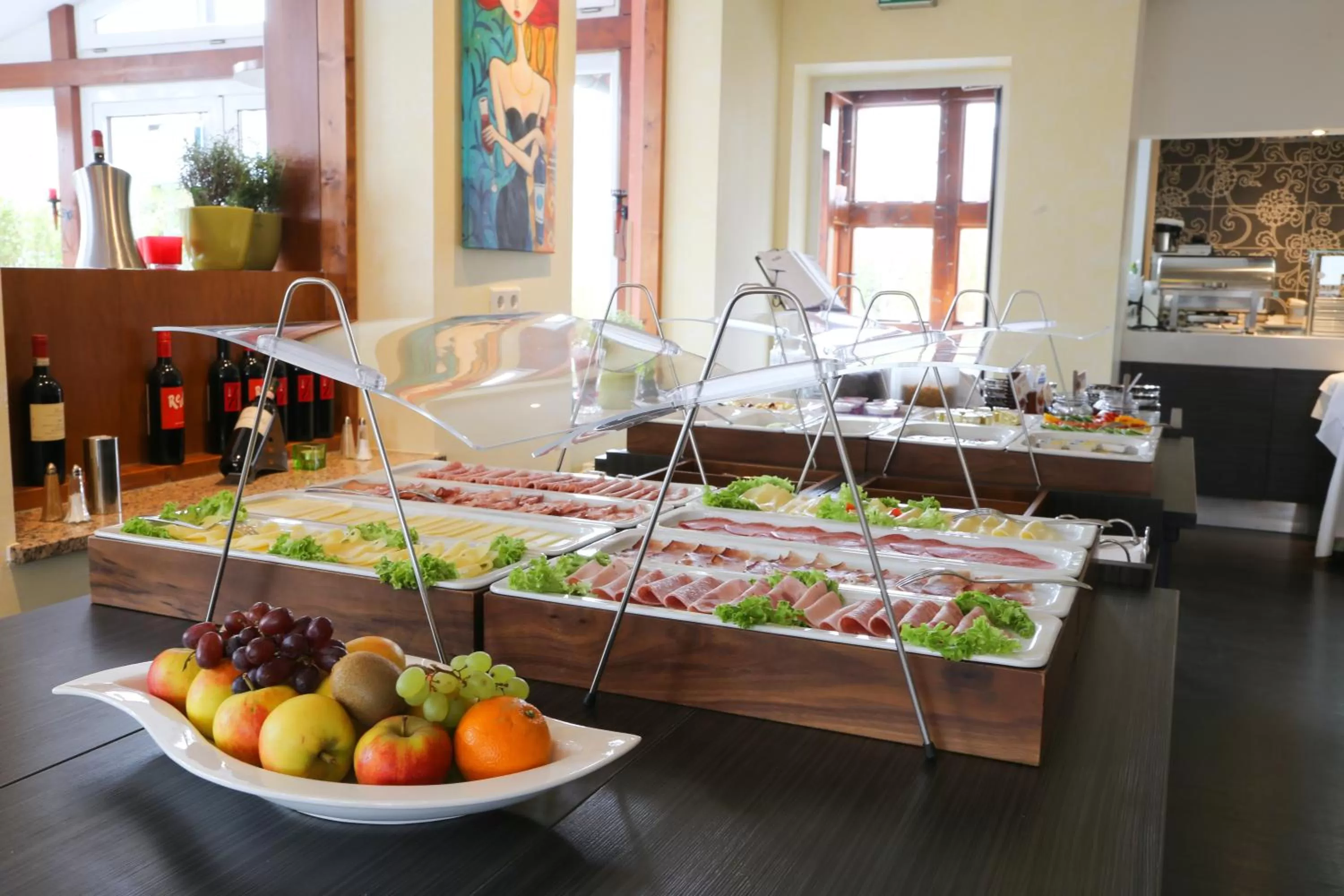 Food and drinks in HOTEL PARQÉO im A66