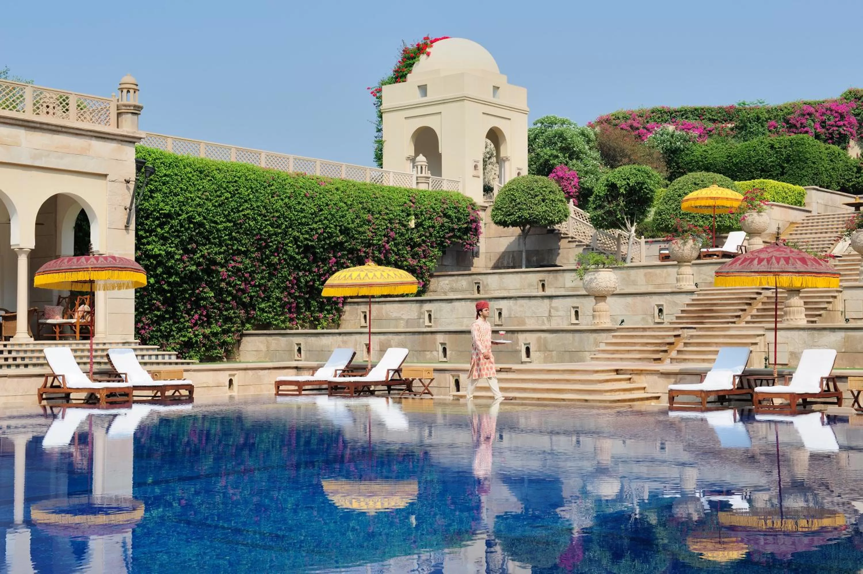 Swimming pool in The Oberoi Amarvilas Agra