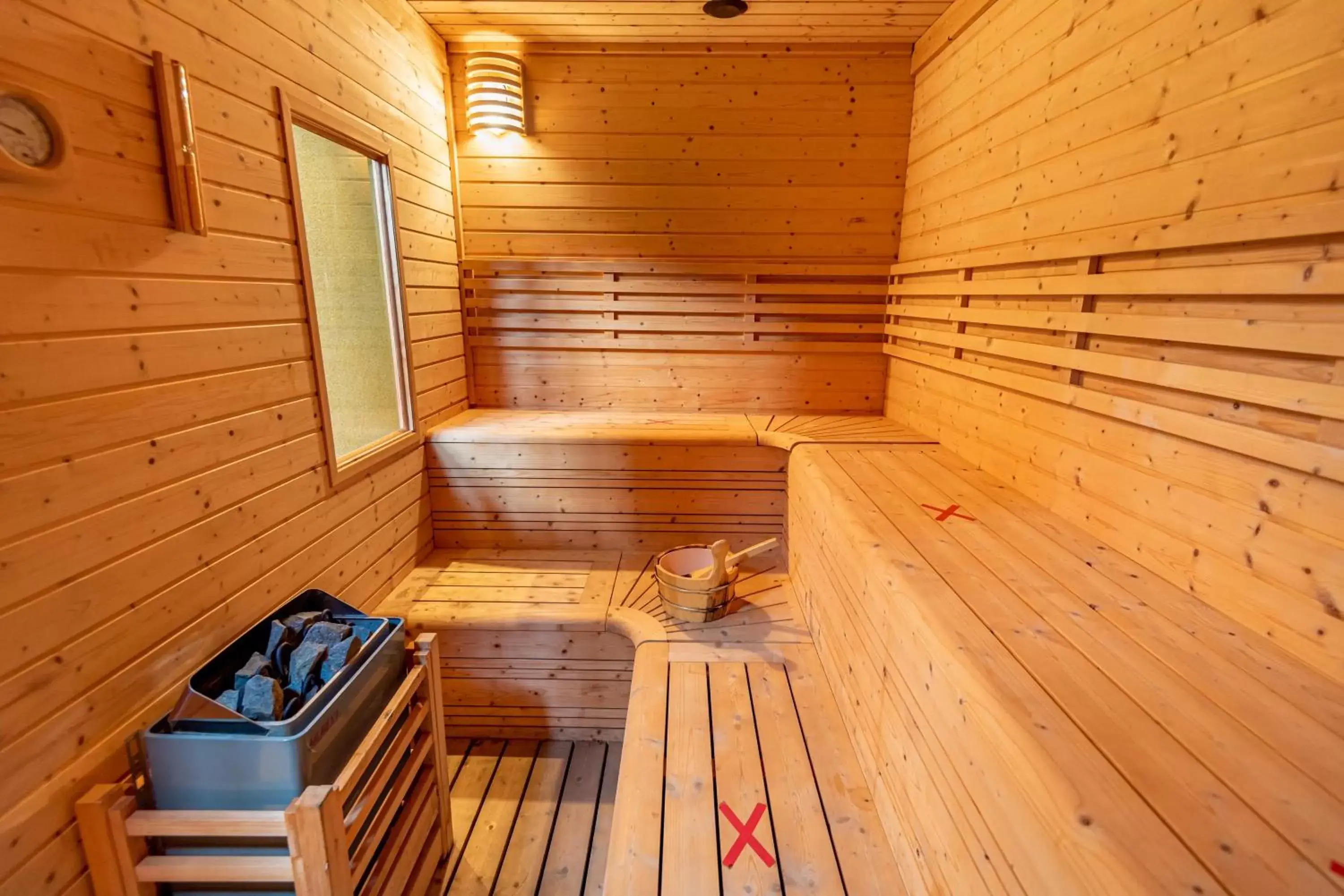 Sauna in Tasik Villa International Resort