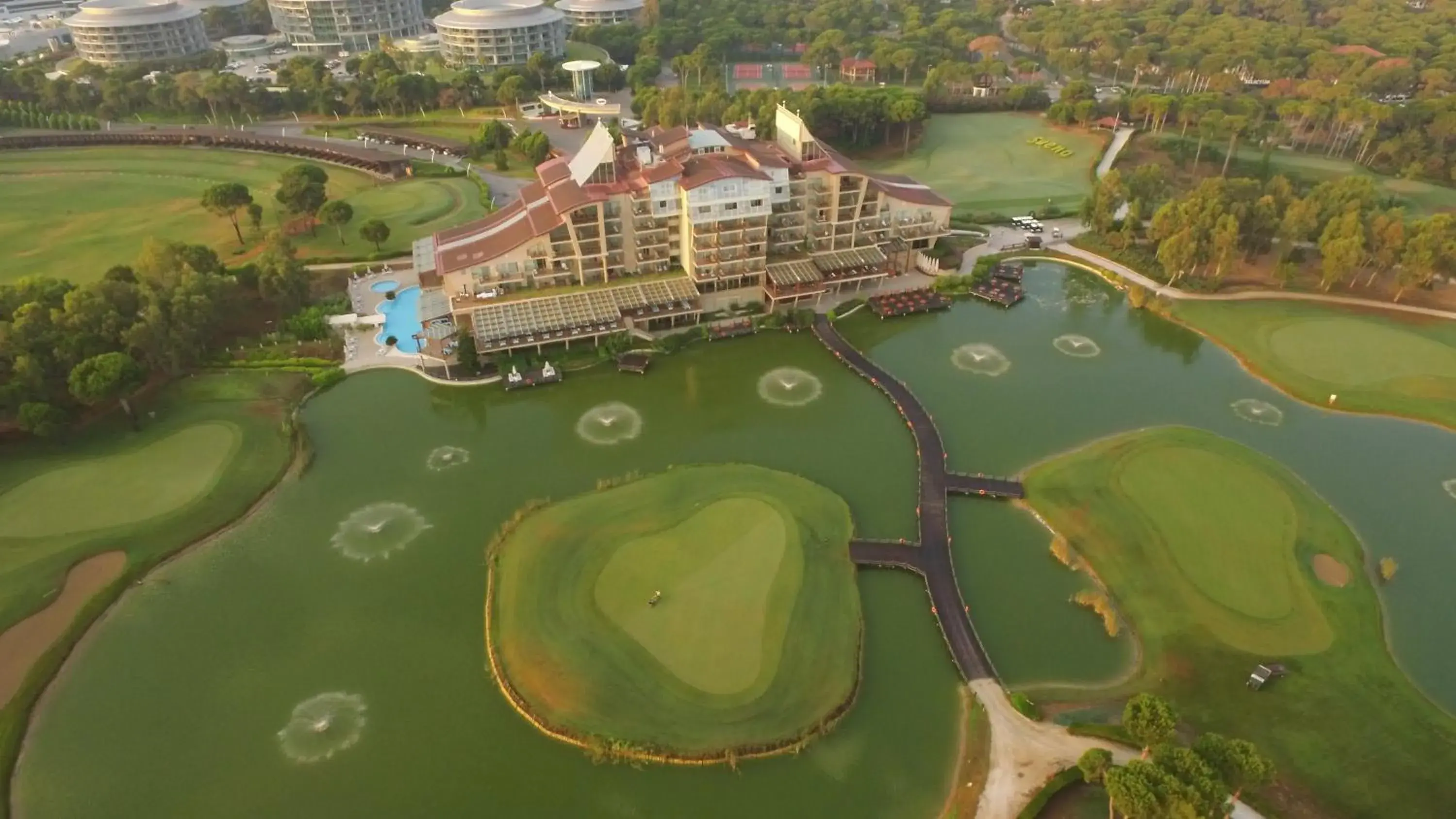 Bird's eye view, Bird's-eye View in Sueno Hotels Golf Belek