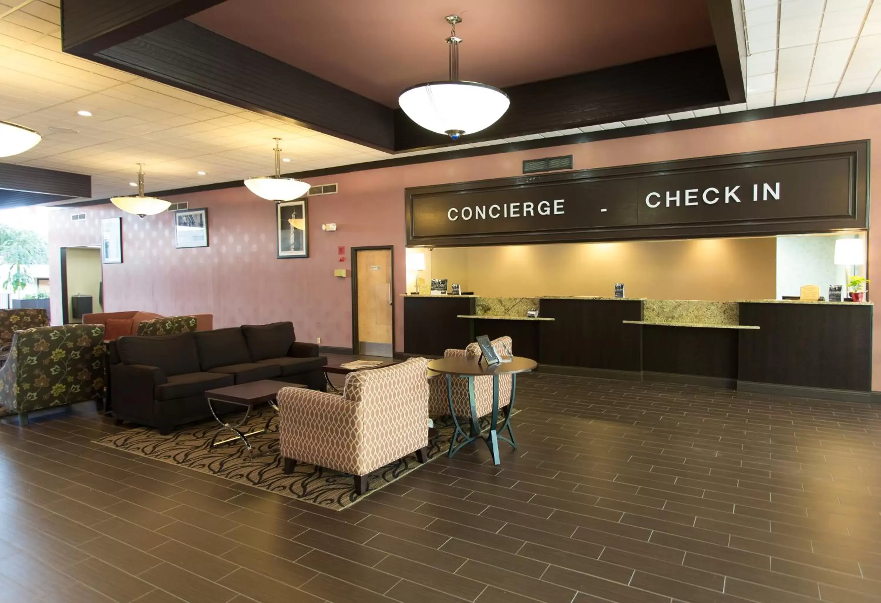 Lobby or reception, Lobby/Reception in Wyndham Garden Detroit Metro Airport