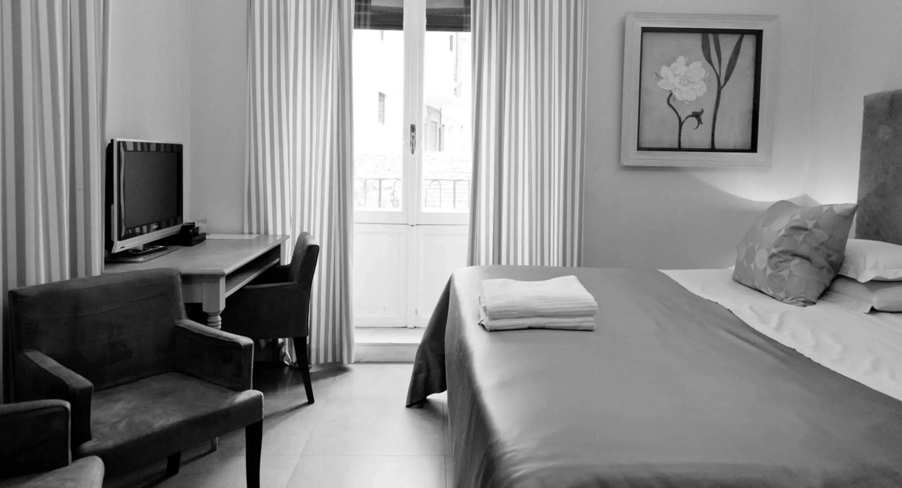 Bed in Hotel Valeri