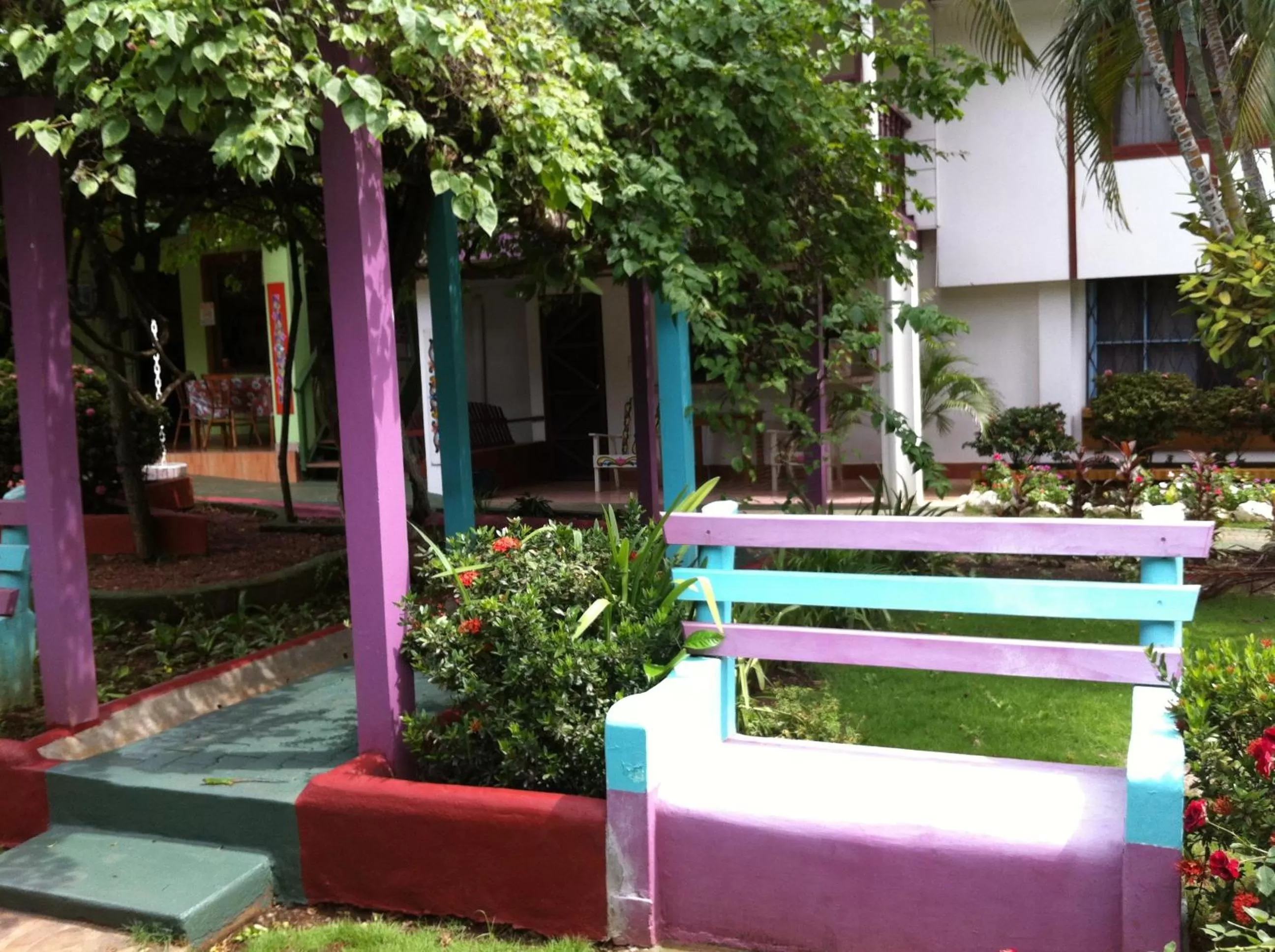 Patio in Hotel Marielos