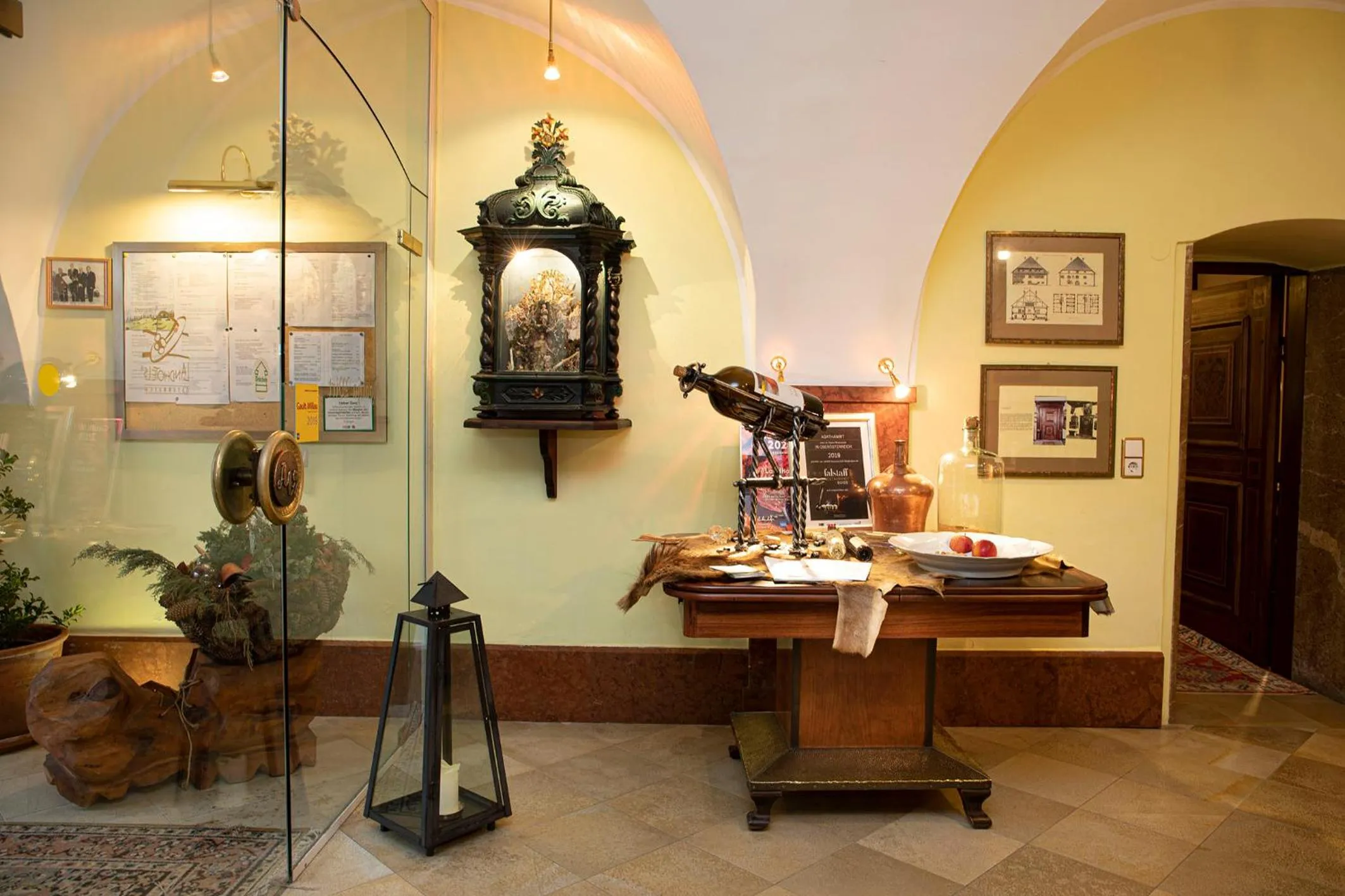 Decorative detail in Landhotel Agathawirt