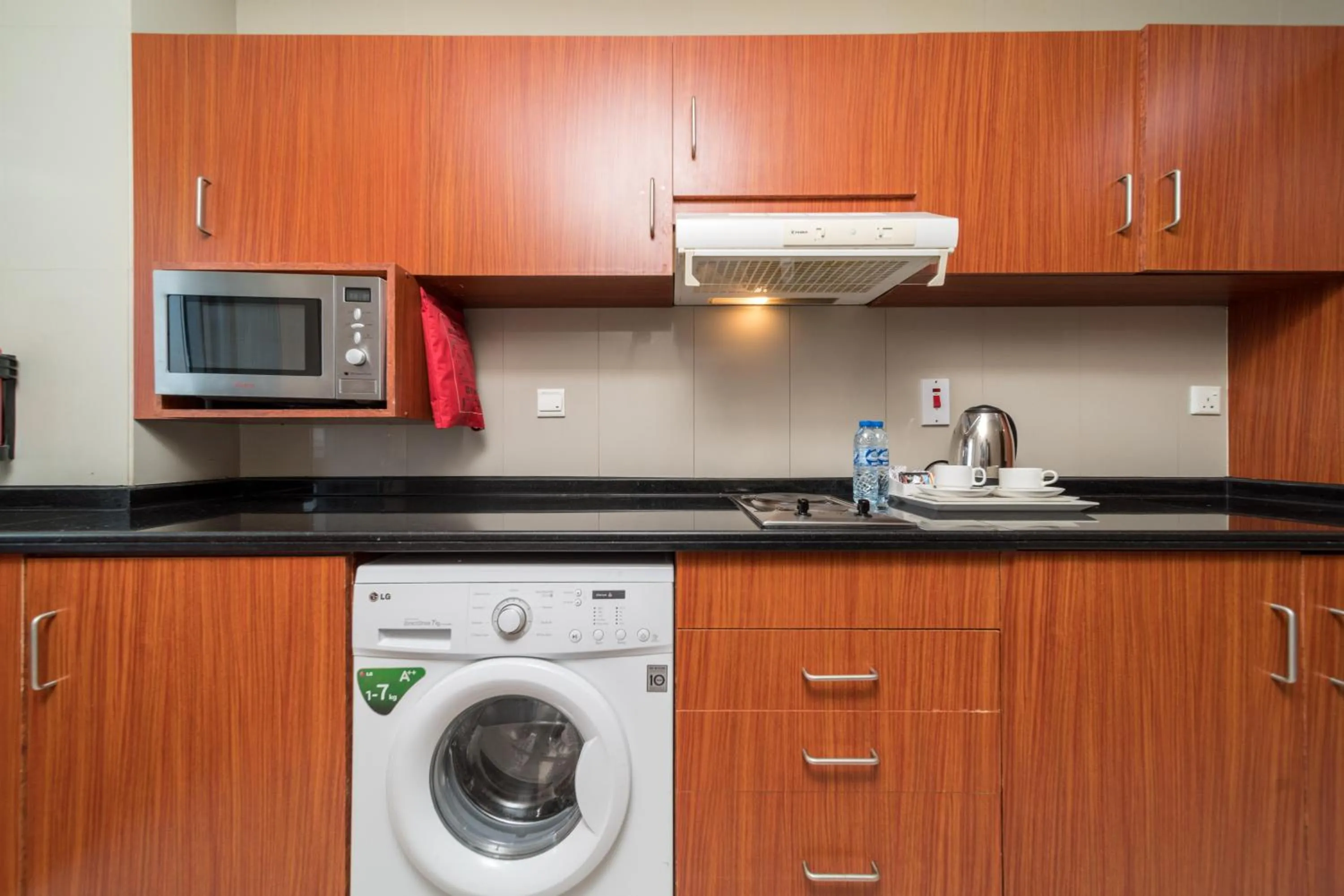 Kitchen or kitchenette in Star Metro Deira Hotel Apartments