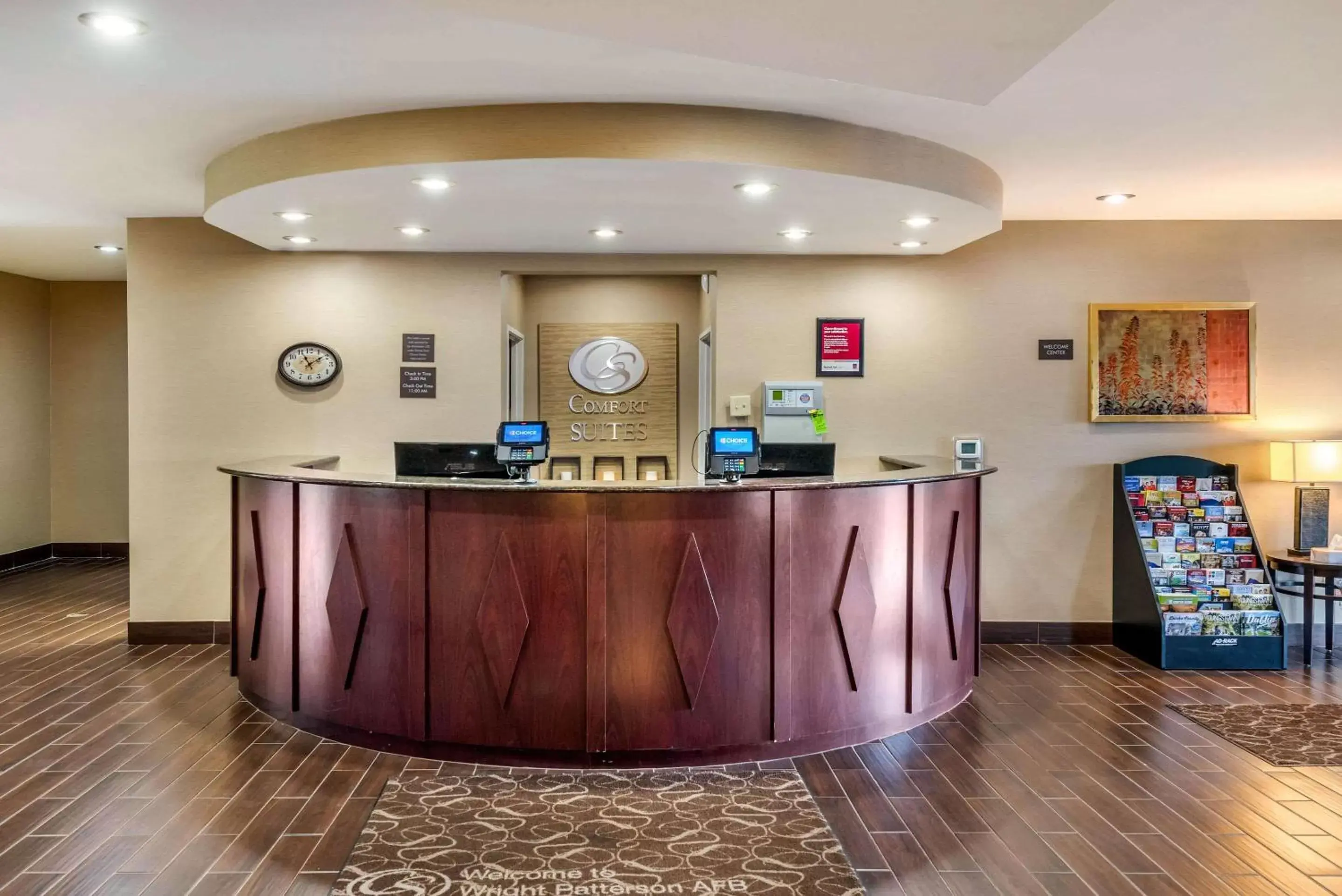 Lobby or reception in Comfort Suites Dayton-Wright Patterson Lobby or reception in Comfort Suites Dayton-Wright Patterson