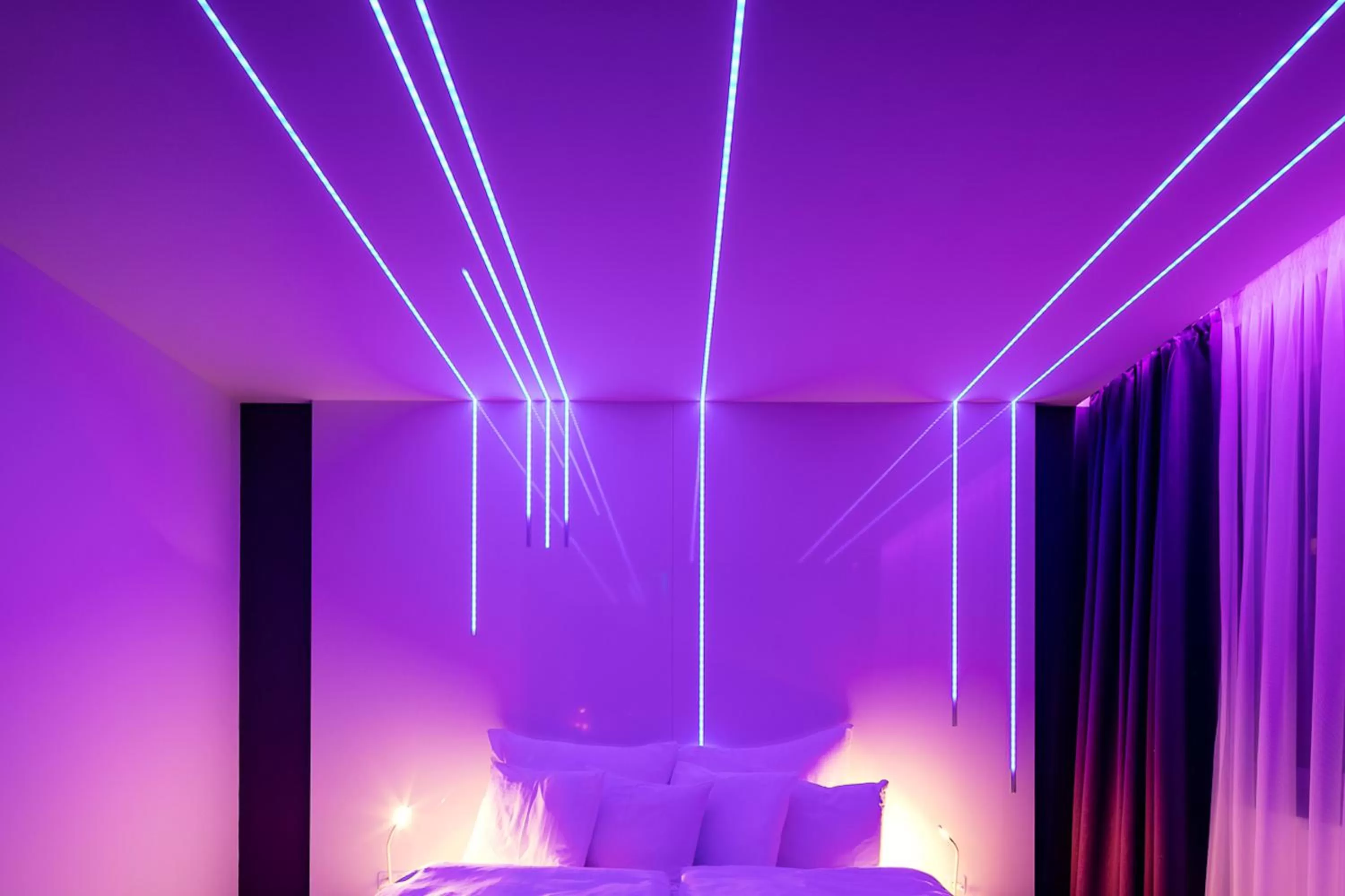 Bed in Pytloun Grand Hotel Imperial