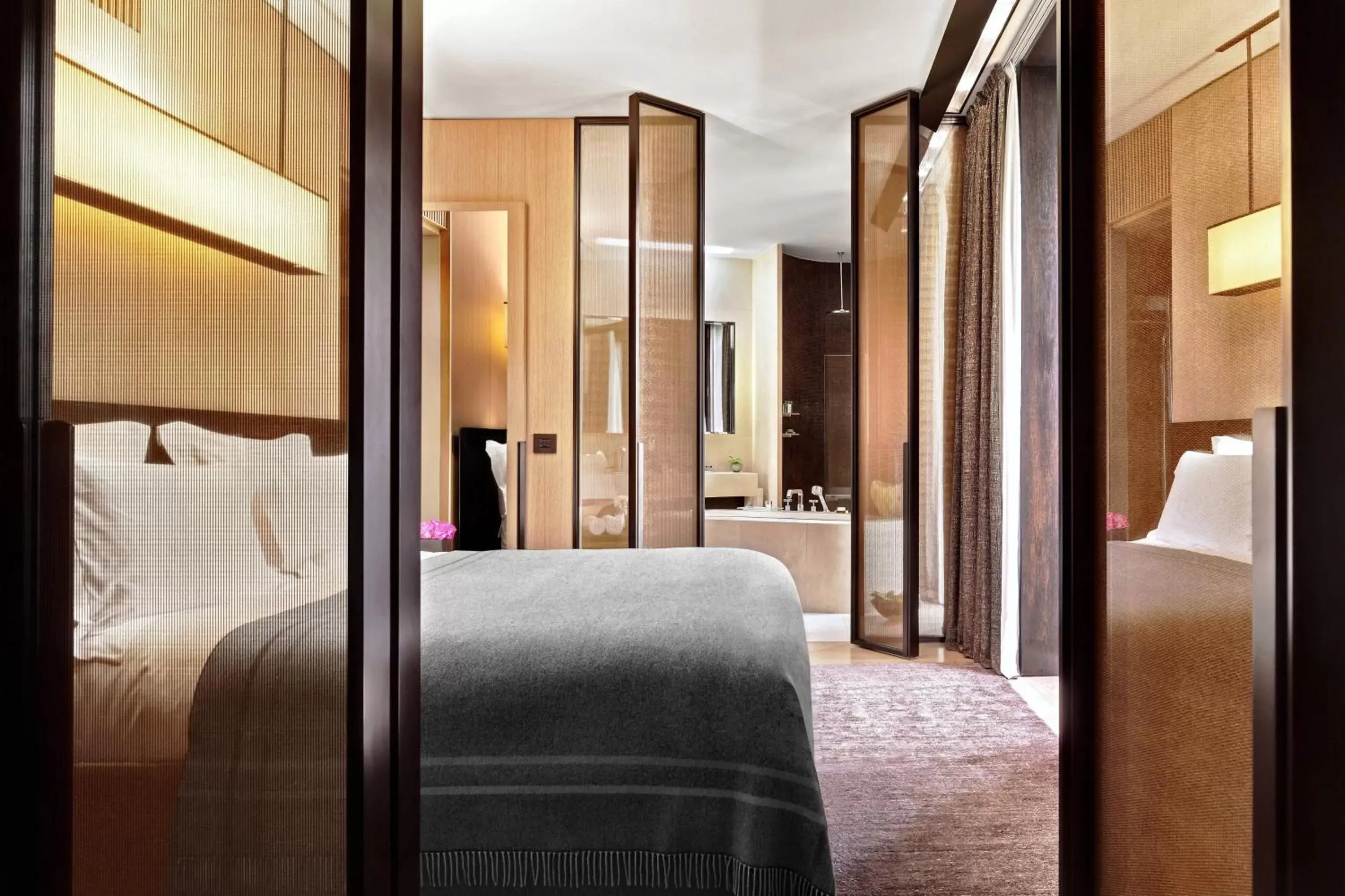 Bedroom, Bed in Bulgari Hotel Milano