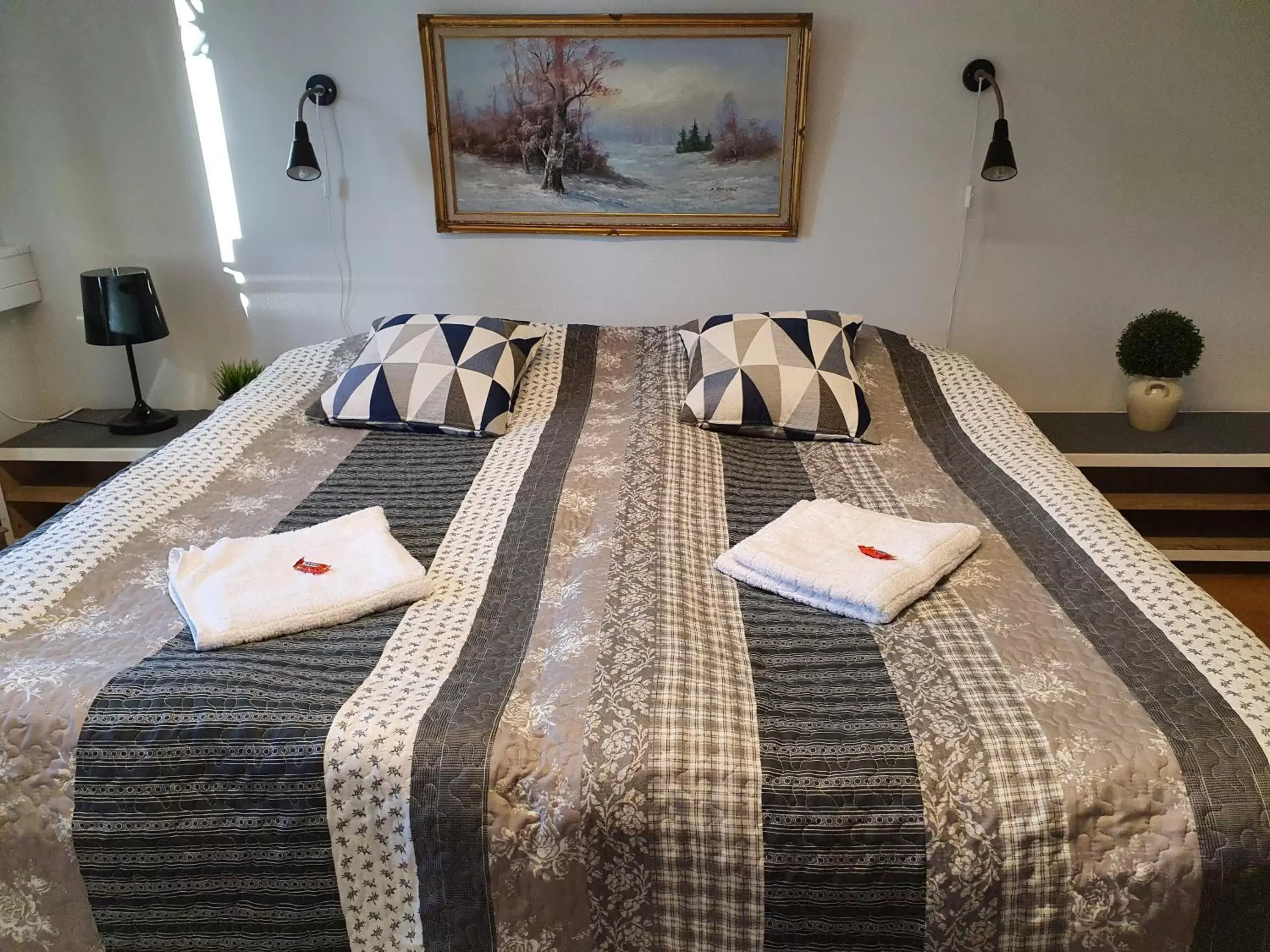 Bed in Brukshotellet Skinnsberg Bed in Brukshotellet Skinnsberg