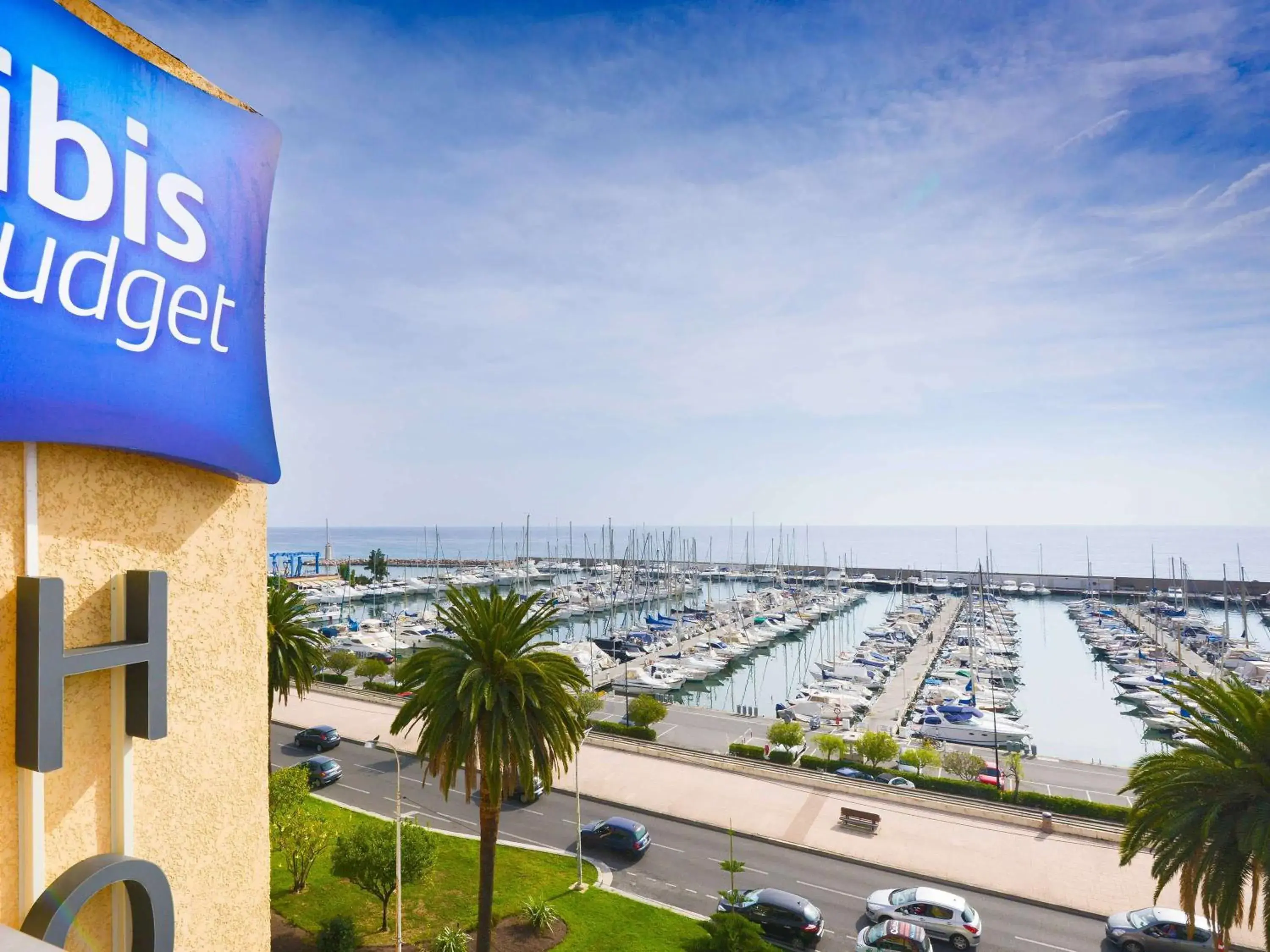 Property building in ibis budget Menton Bord de Mer Property building in ibis budget Menton Bord de Mer