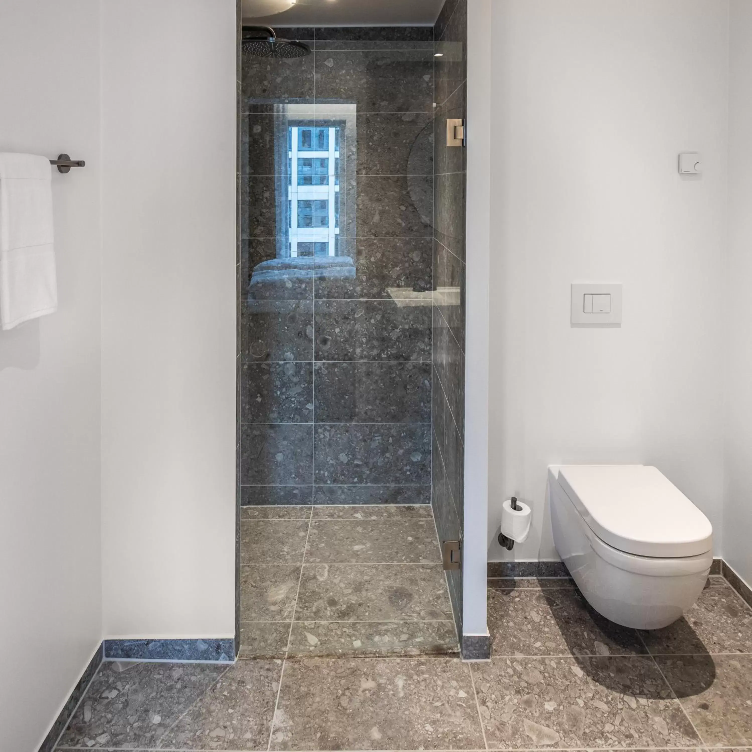 Bathroom in Comwell Copenhagen Portside Dolce by Wyndham
