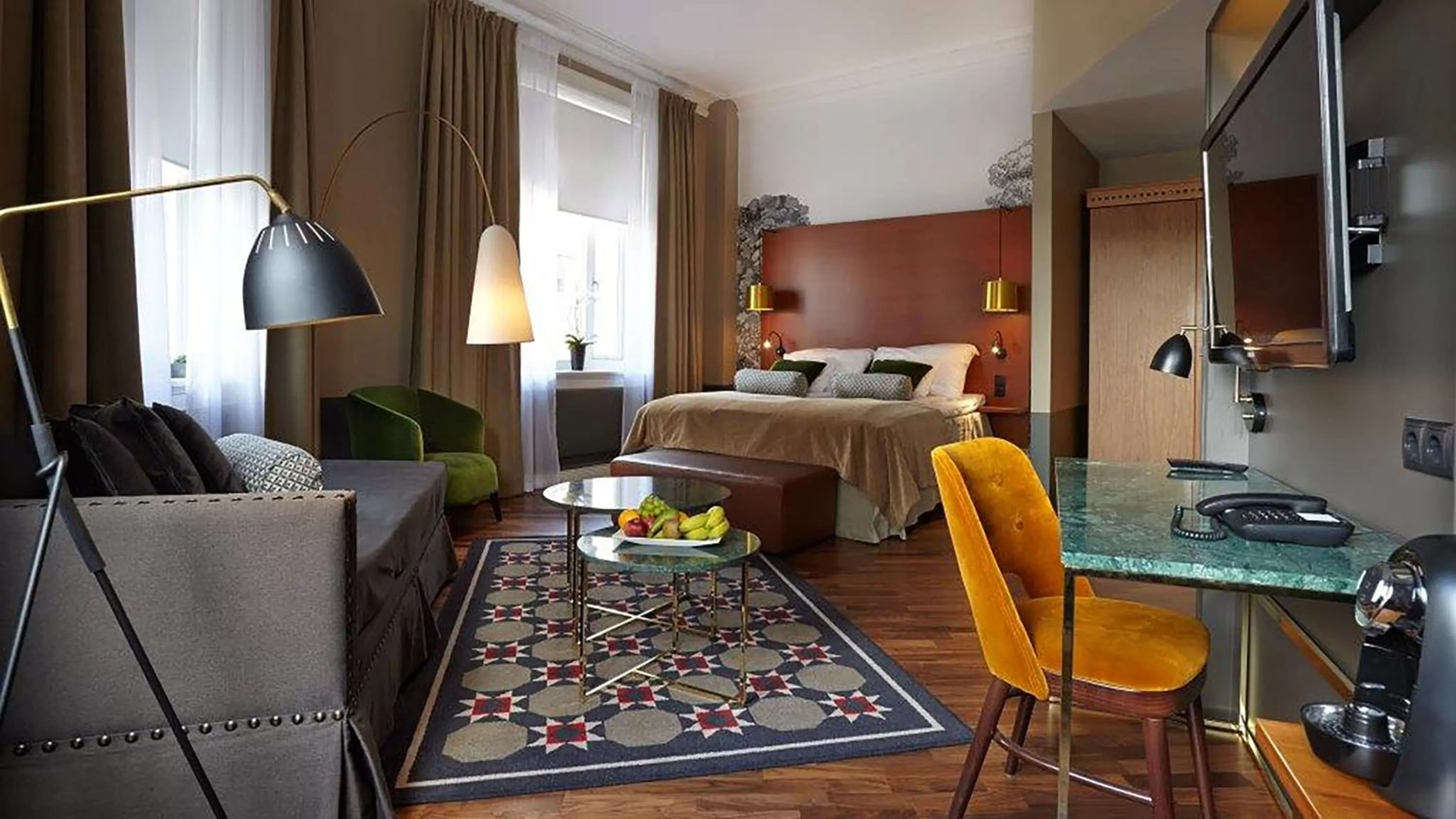 Bed in Home Hotel Temperance