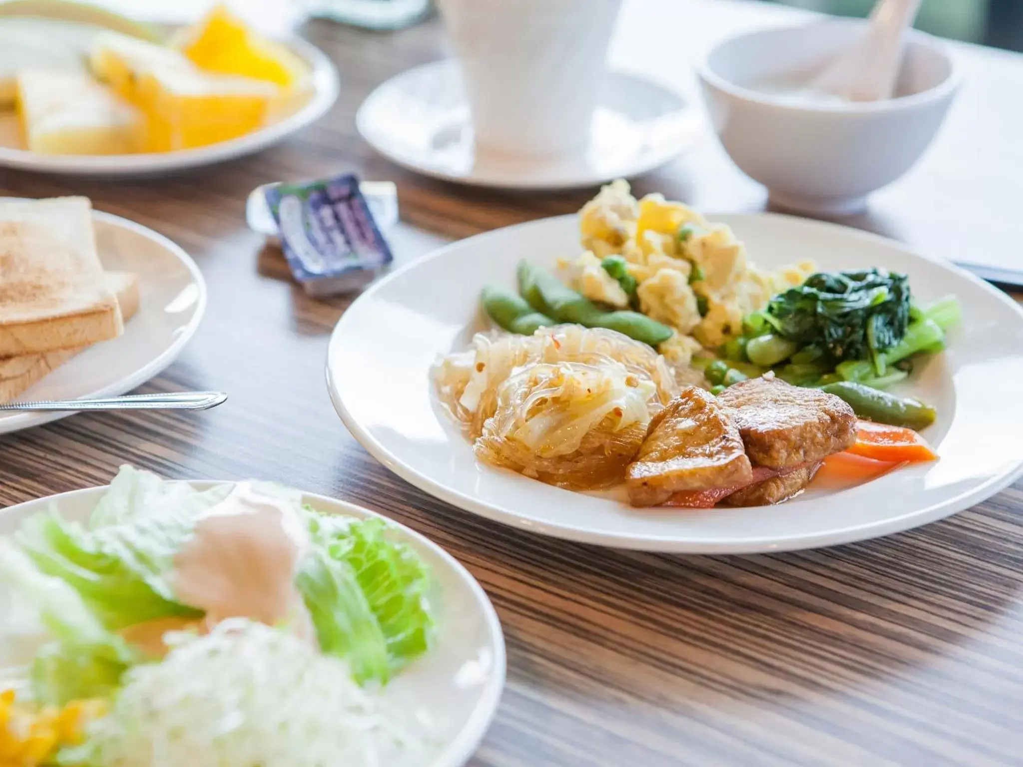 Breakfast in Rainbow Hotel