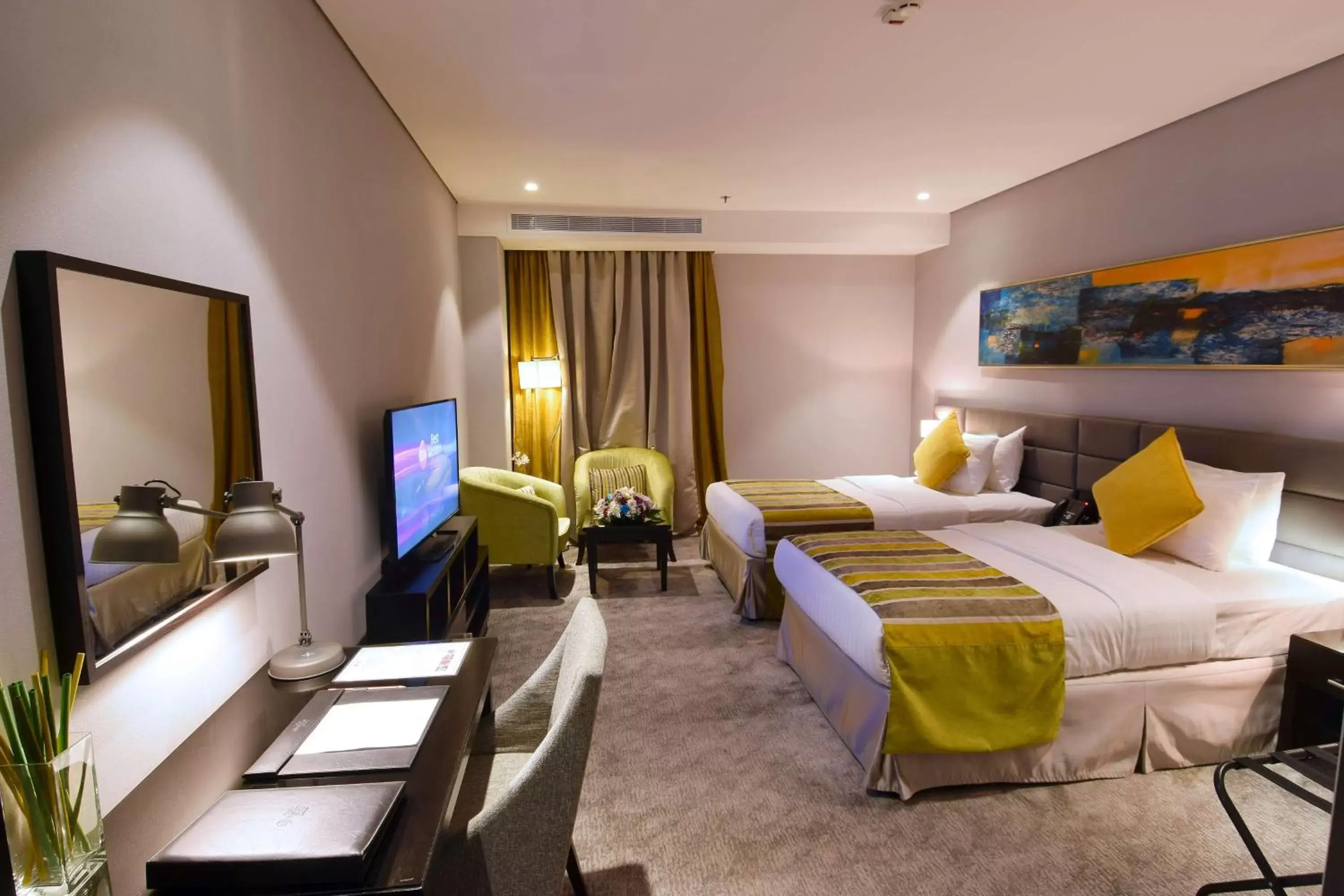 Bedroom, Bed in Best Western Plus Fursan Bedroom, Bed in Best Western Plus Fursan