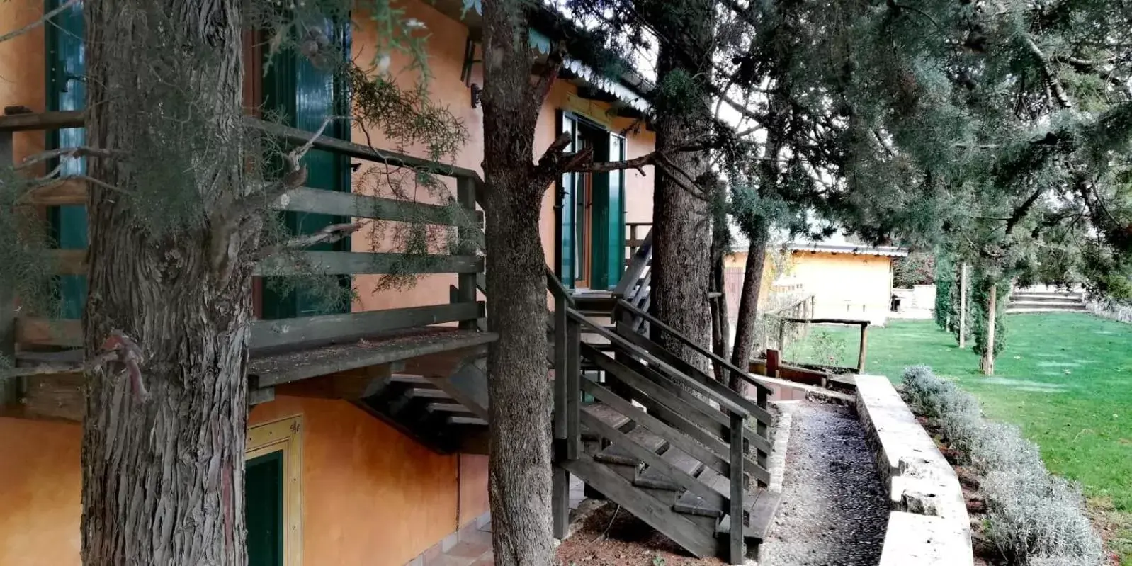 Facade/entrance in Hotel La Valle dell'Aquila