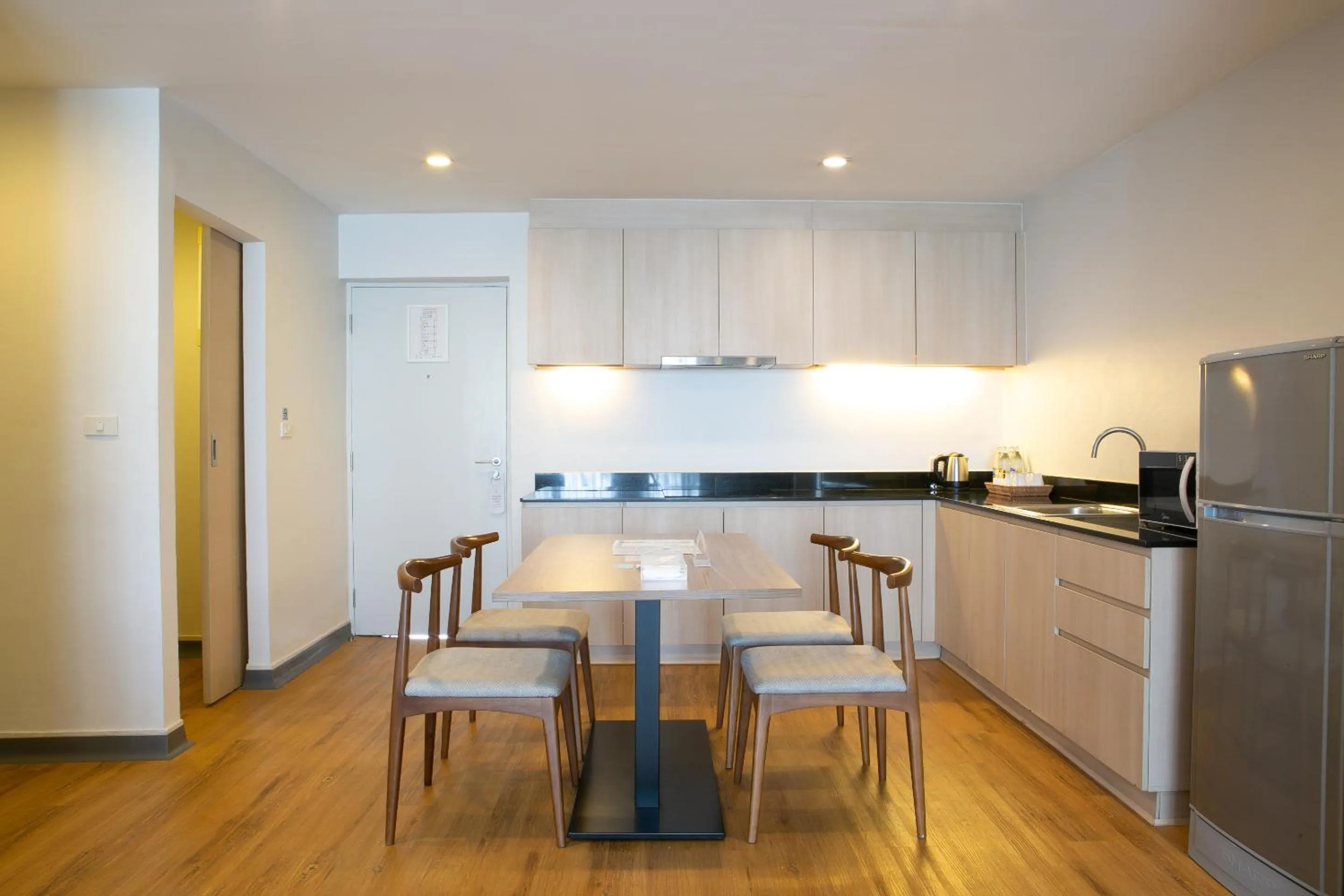 Kitchen or kitchenette in The Silver Palm Wellness Resort