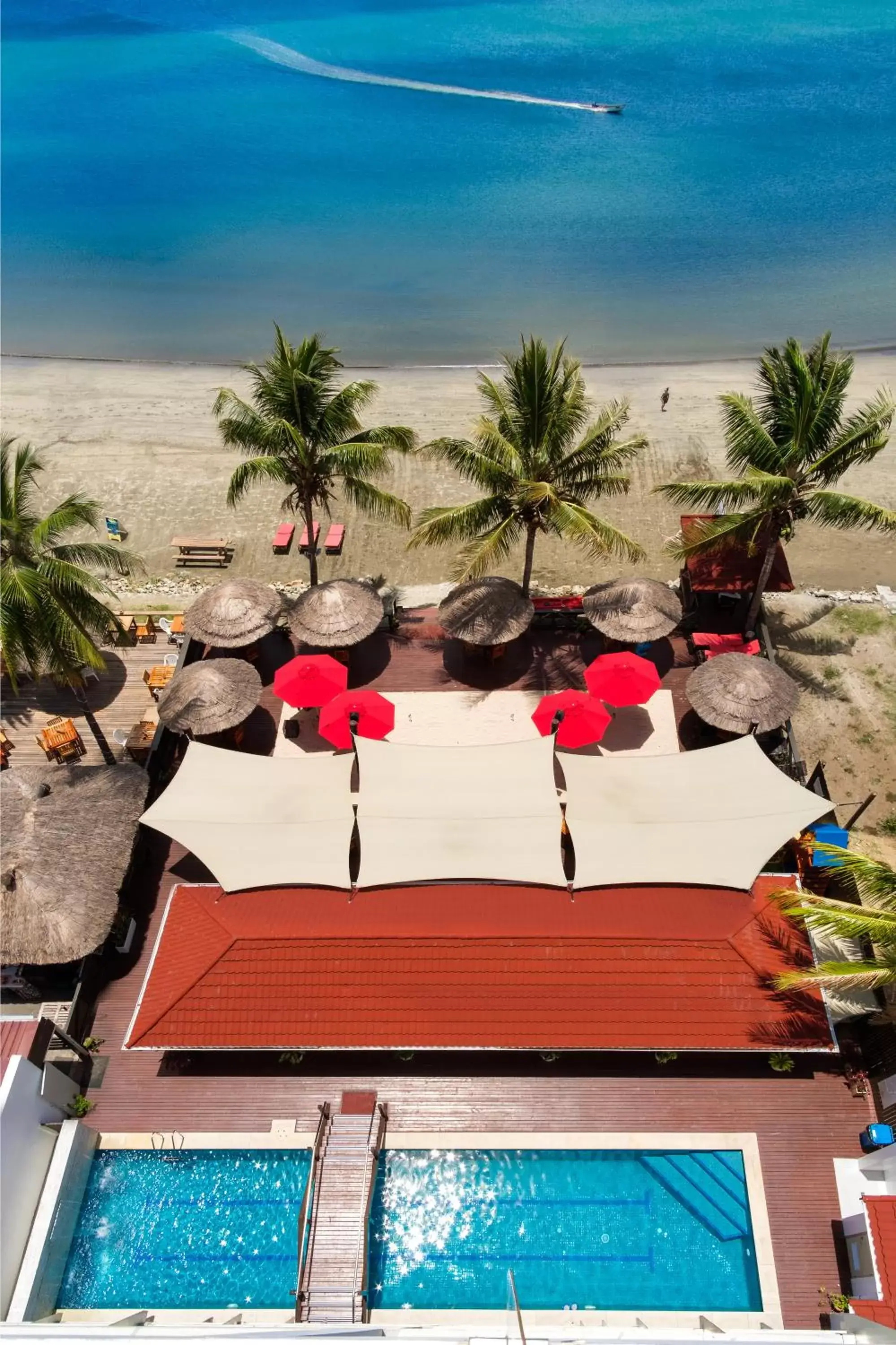 Pool View in Ramada Suites by Wyndham Wailoaloa Beach Fiji