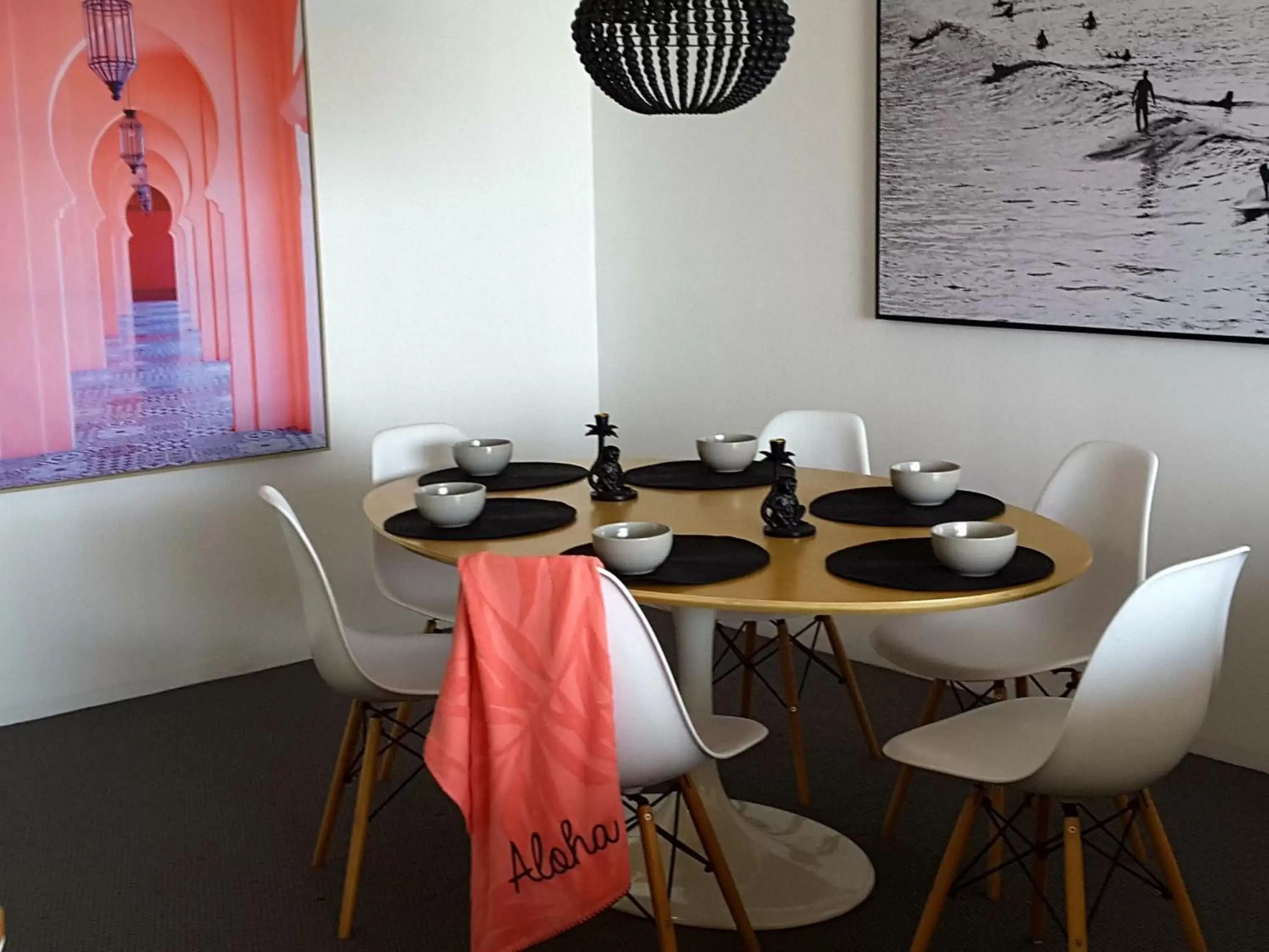 Dining Area in The Hill Apartments Currumbin Beach