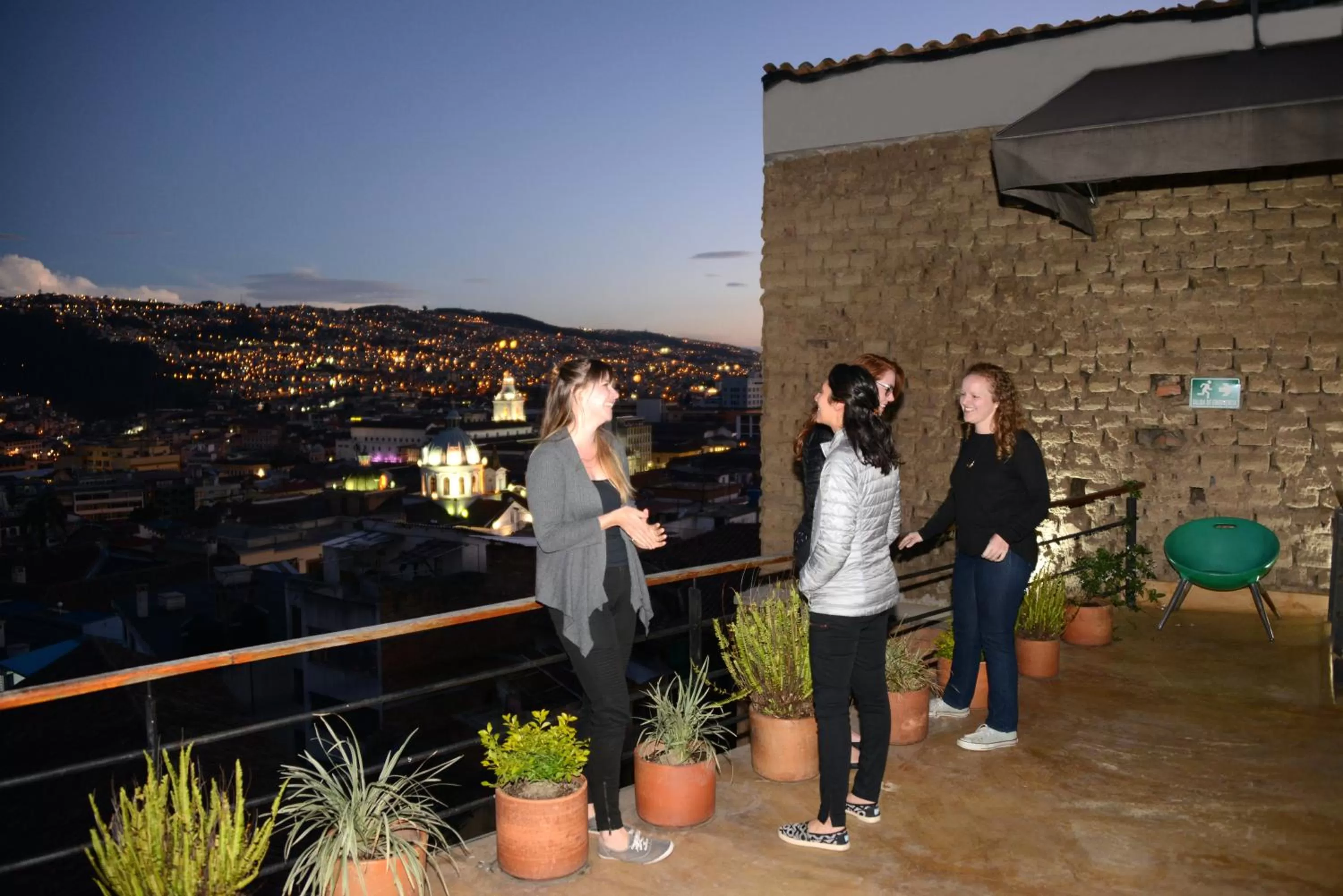 City view in Hotel Casa Gardenia