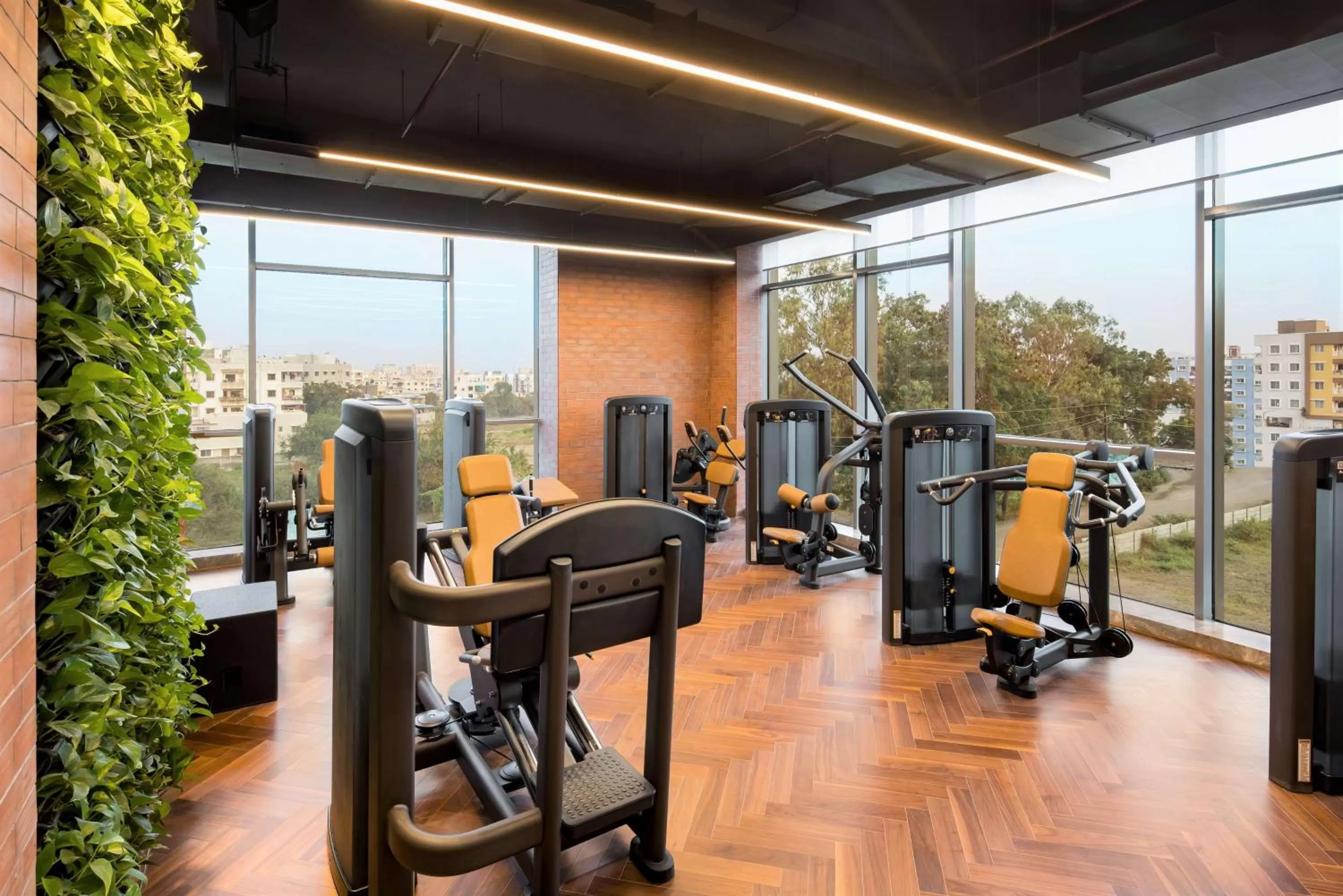 Fitness centre/facilities in Radisson Blu Hotel & Spa, Nashik