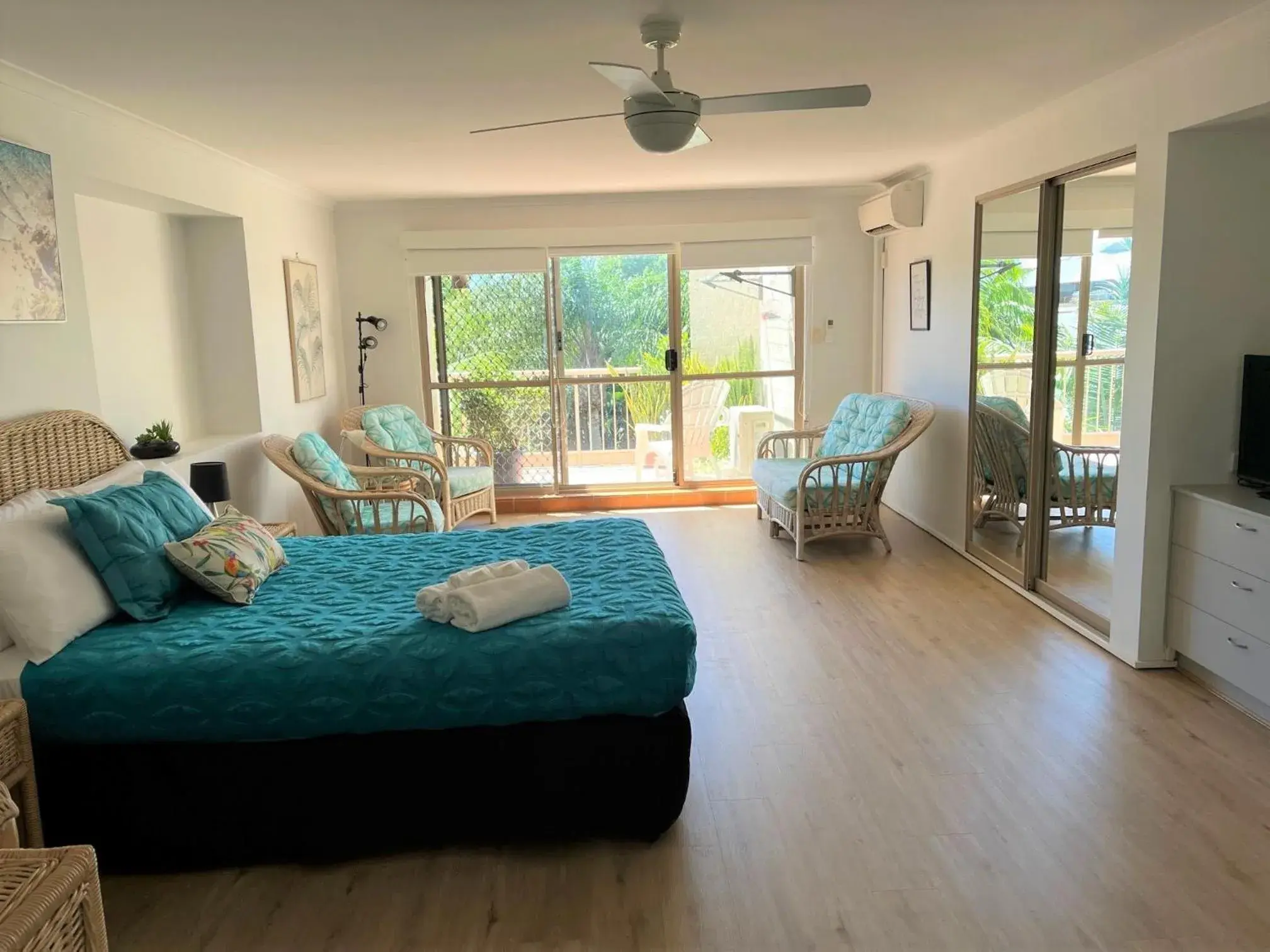 Bedroom in Sanctuary Beach Resort