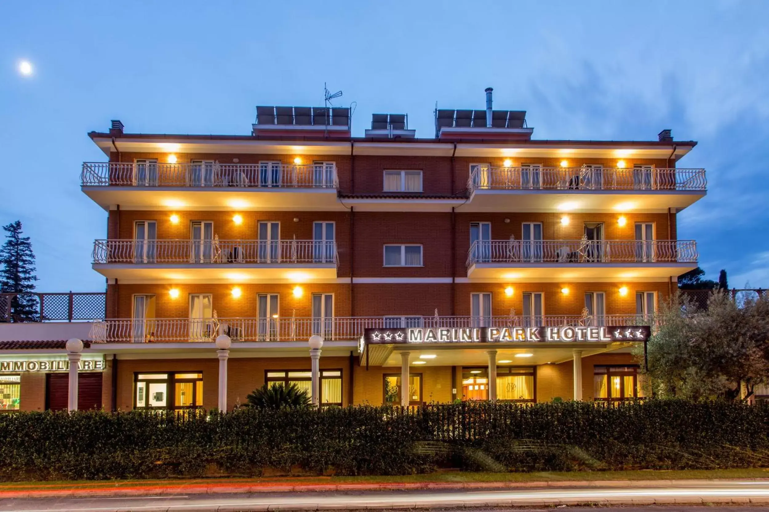 Decorative detail, Property Building in Marini Park Hotel