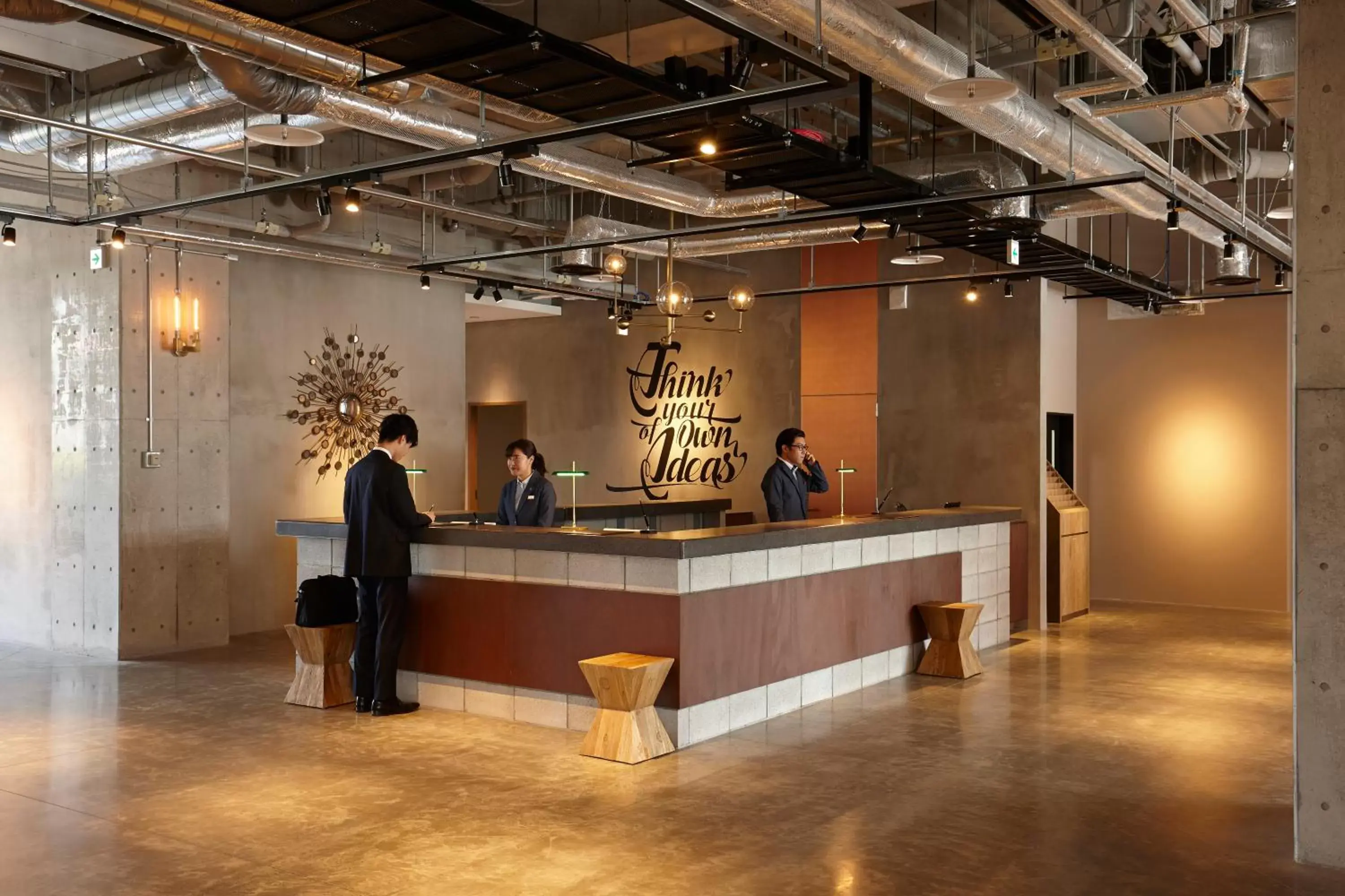 Lobby or reception in Kawasaki King Skyfront Tokyu REI Hotel